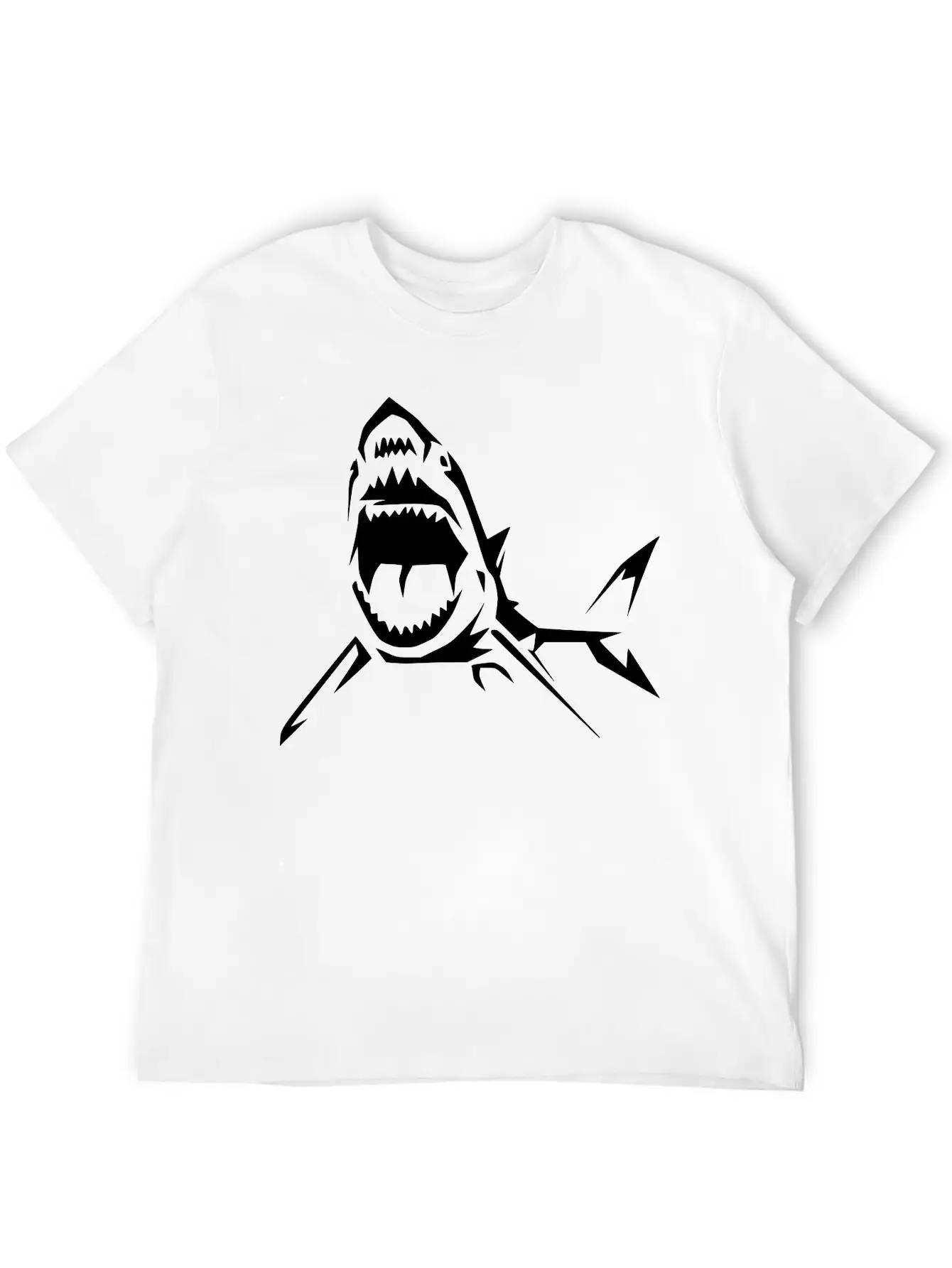 Shark Relaxed Everyday Tee – Lightweight And Durable Cotton
