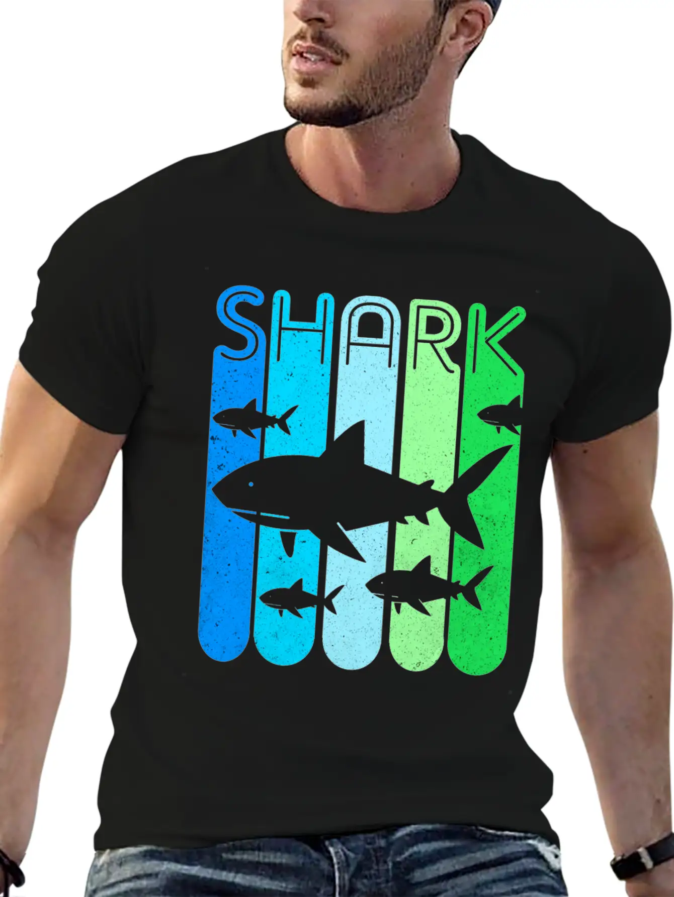 Shark Soft Cotton Short Sleeve Tee – Unisex Wardrobe Staple