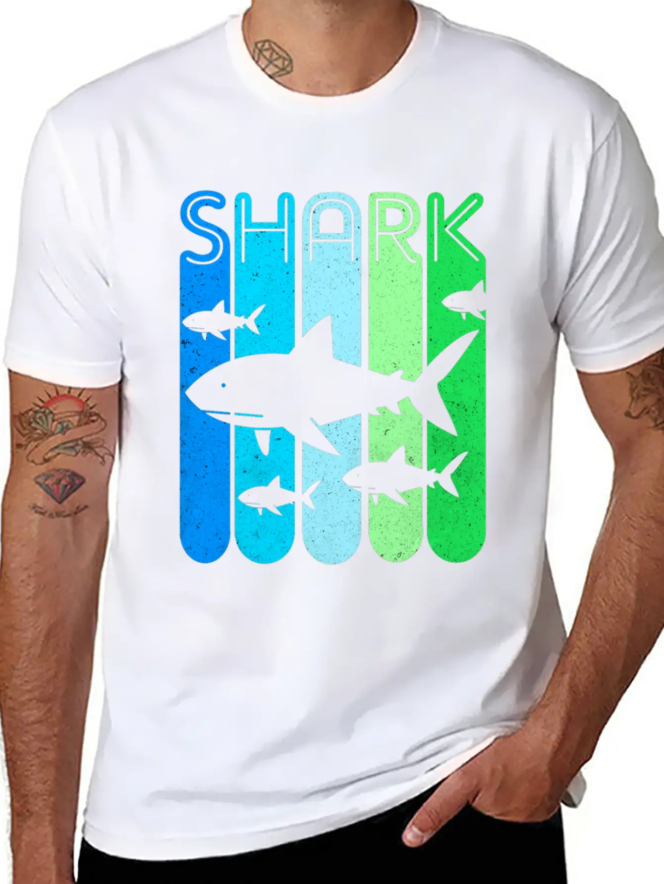 Shark Soft Cotton Short Sleeve Tee – Unisex Wardrobe Staple
