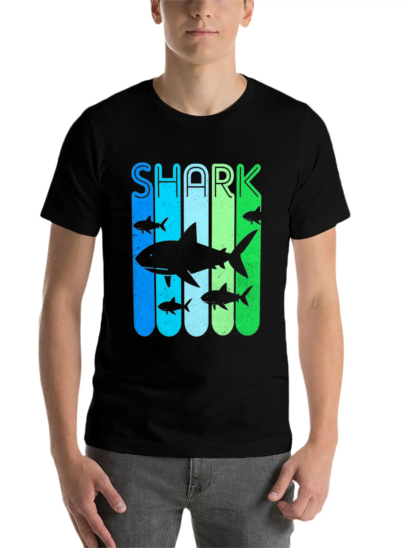 Shark Soft Cotton Short Sleeve Tee – Unisex Wardrobe Staple