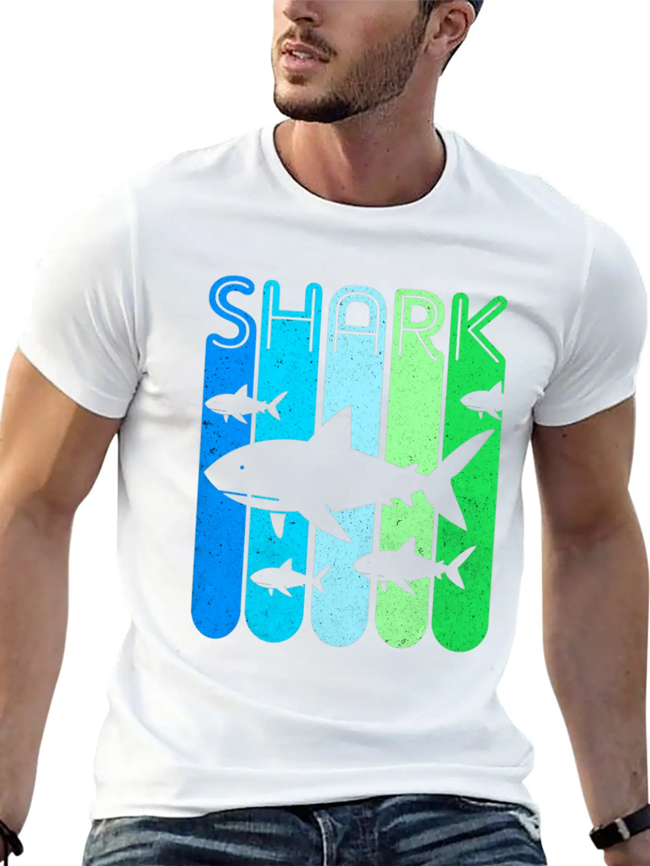 Shark Soft Cotton Short Sleeve Tee – Unisex Wardrobe Staple