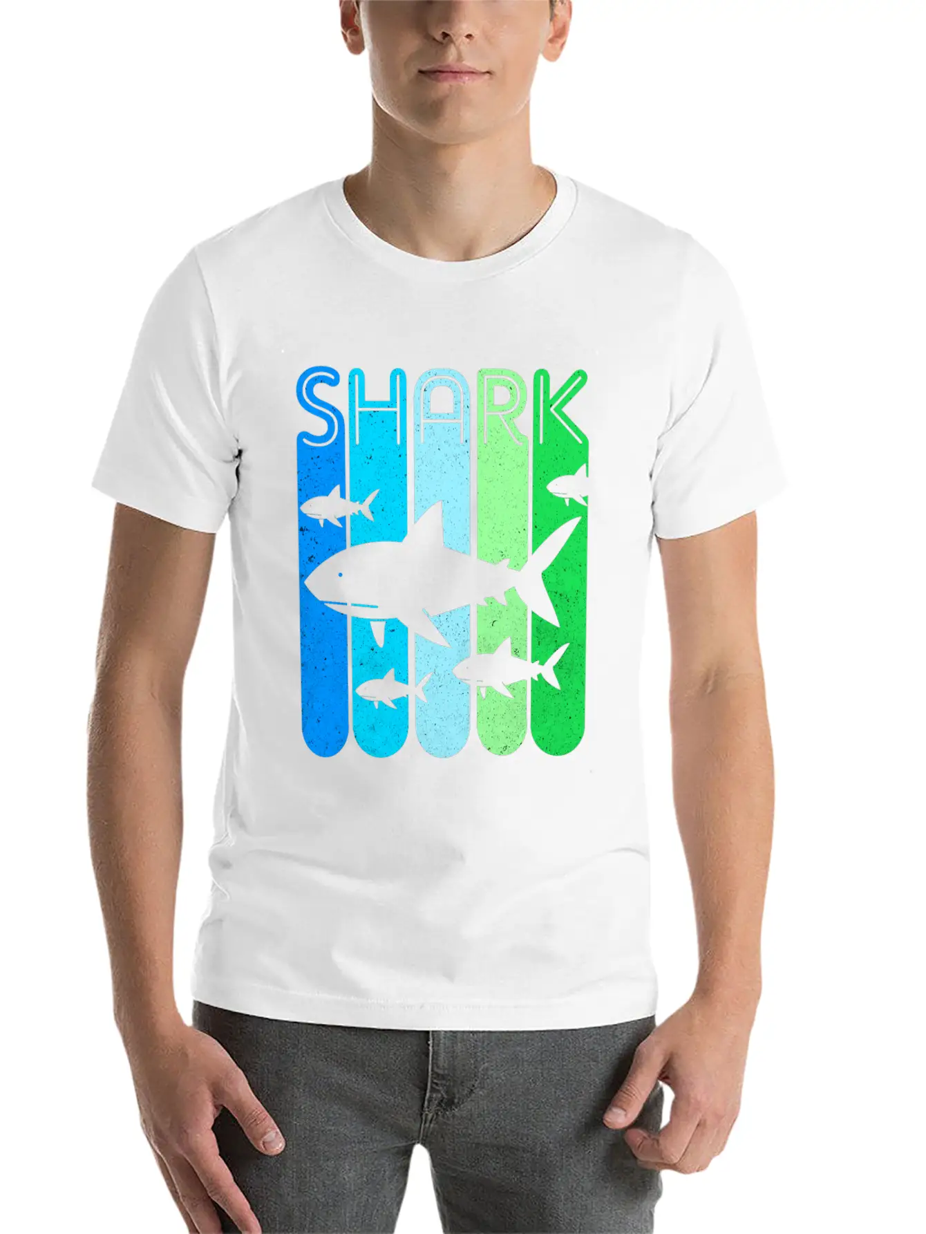 Shark Soft Cotton Short Sleeve Tee – Unisex Wardrobe Staple