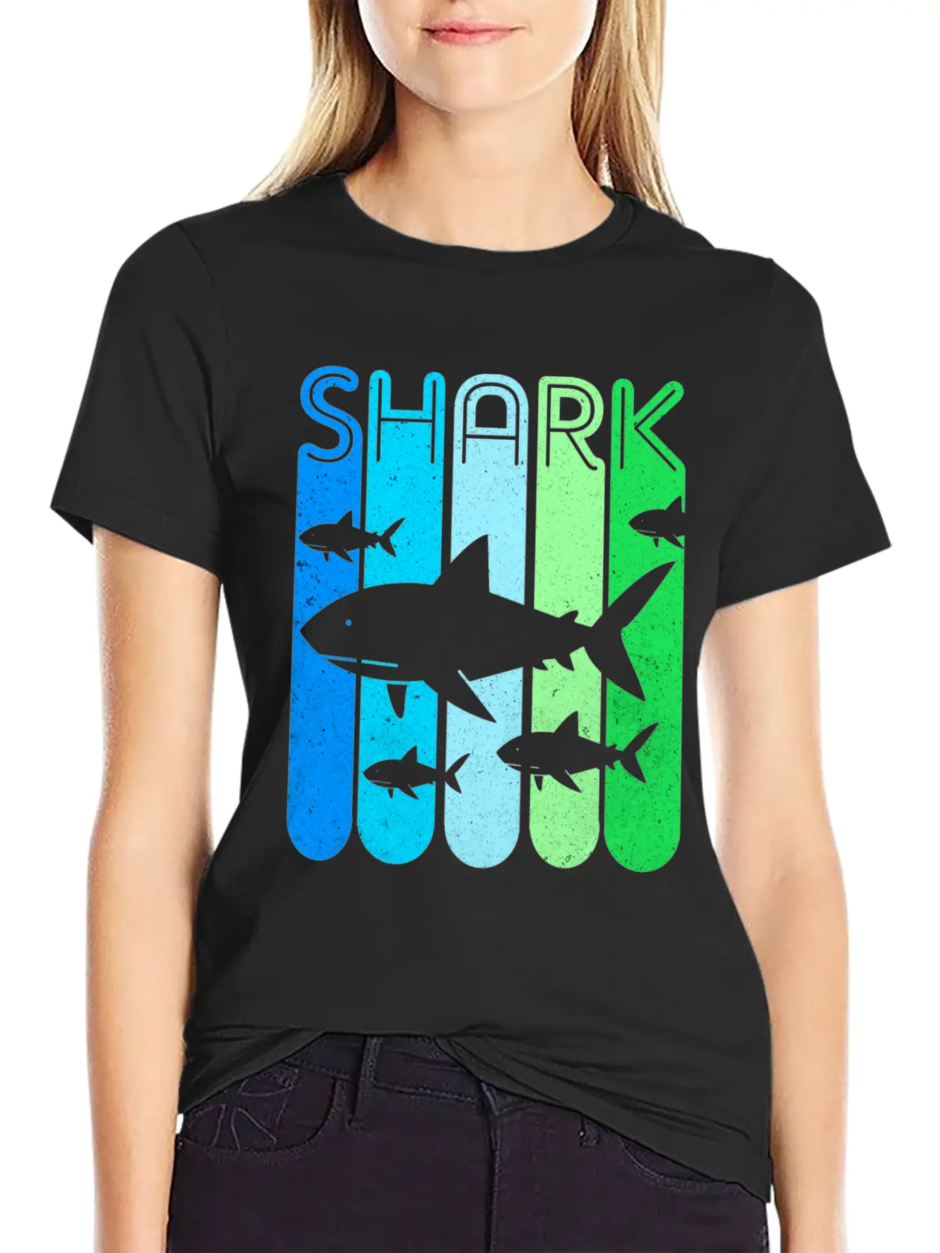 Shark Soft Cotton Short Sleeve Tee – Unisex Wardrobe Staple