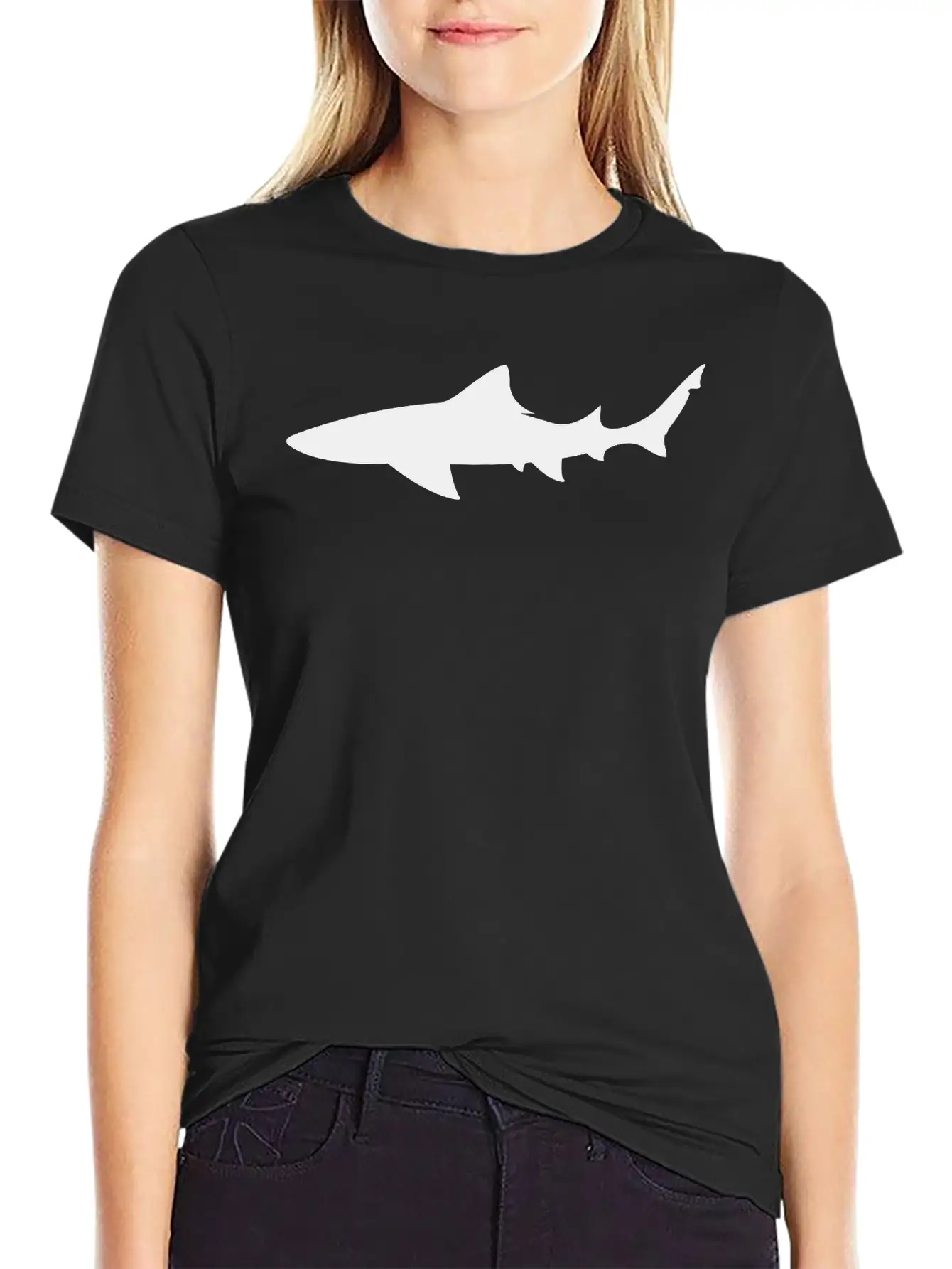 Shark Stylish Everyday T-Shirt – Unisex Basic Cotton Tee