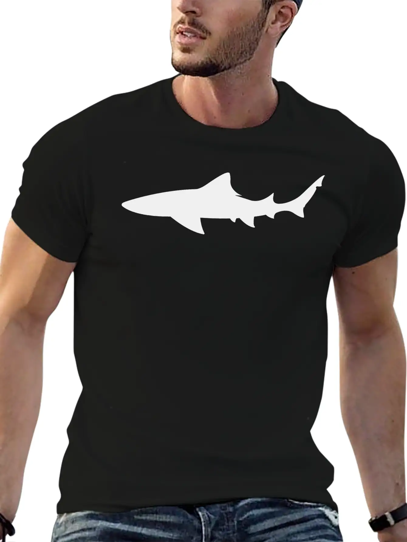 Shark Stylish Everyday T-Shirt – Unisex Basic Cotton Tee