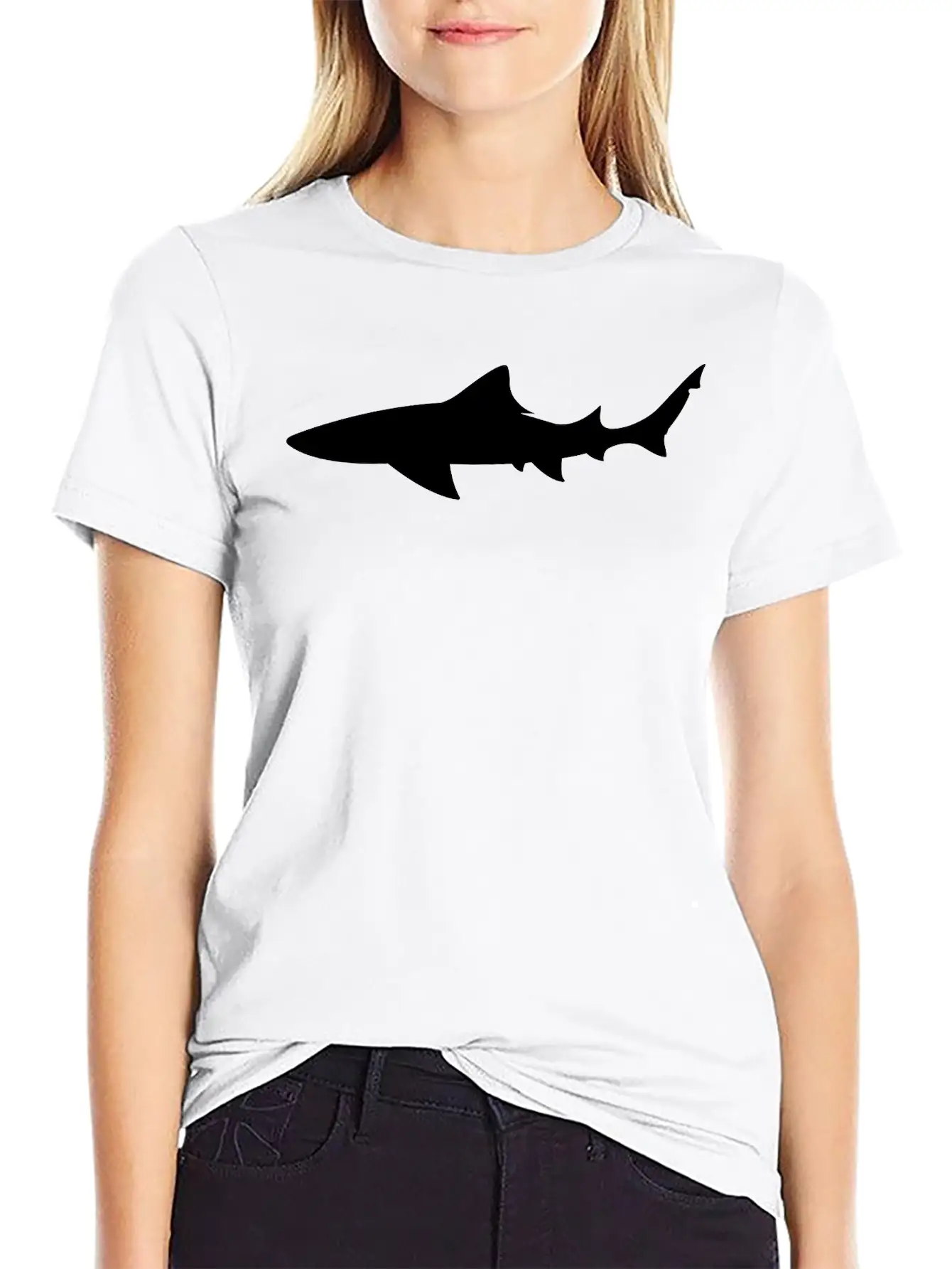 Shark Stylish Everyday T-Shirt – Unisex Basic Cotton Tee