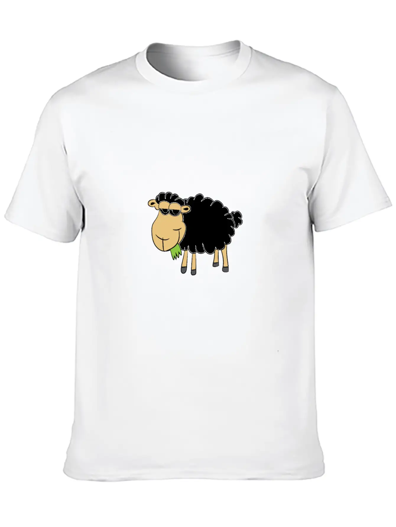 Sheep Is Eating Grass Classic Fit Graphic Tee For Daily Comfort – Unisex Cotton Shirt