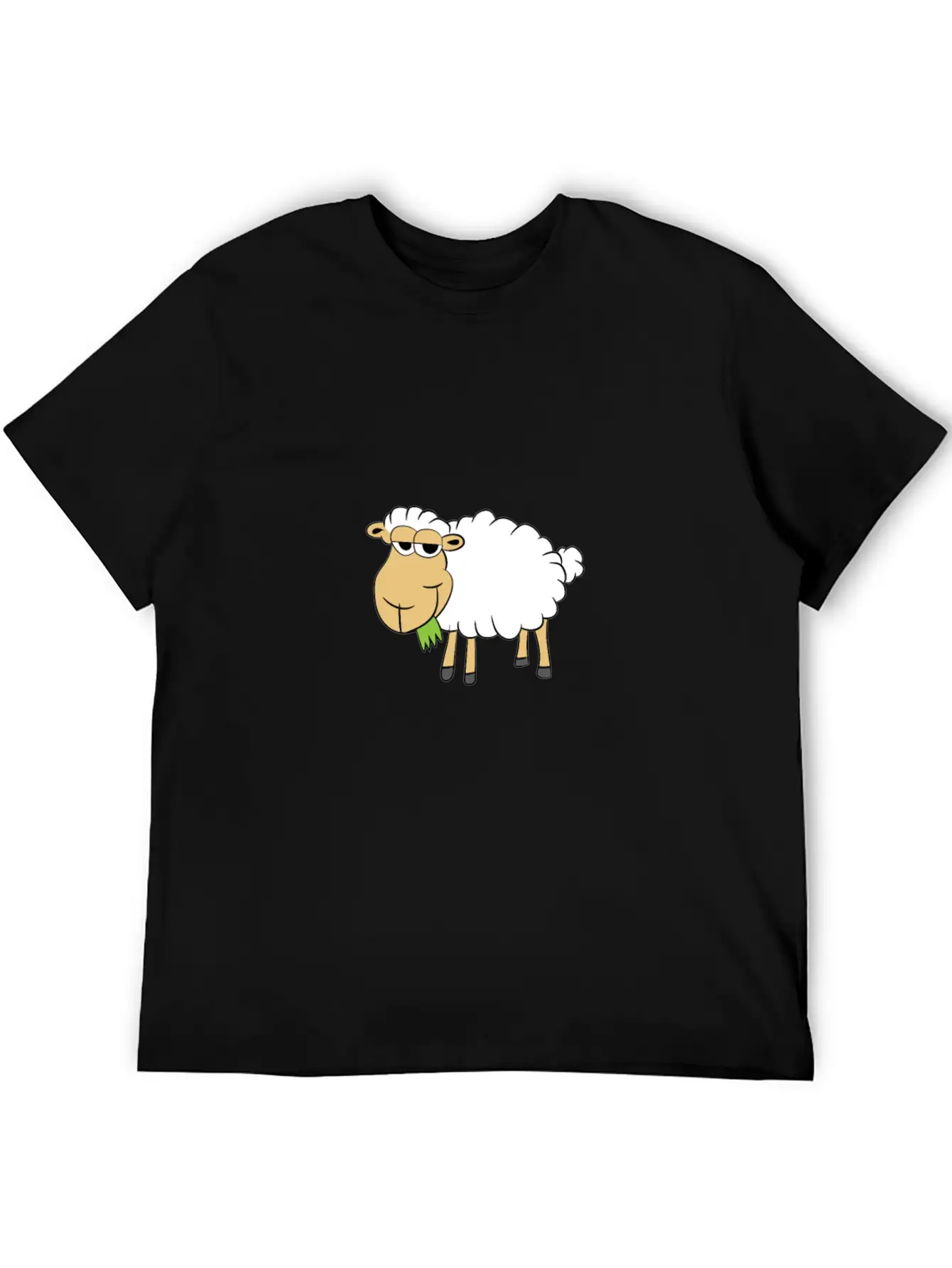 Sheep Is Eating Grass Classic Fit Graphic Tee For Daily Comfort – Unisex Cotton Shirt