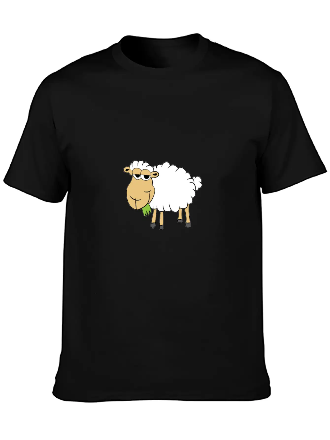 Sheep Is Eating Grass Classic Fit Graphic Tee For Daily Comfort – Unisex Cotton Shirt