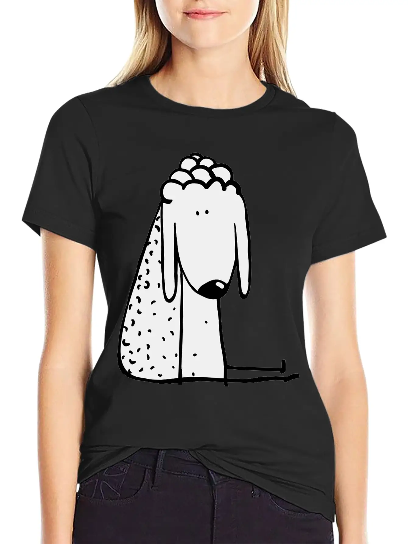 Sheep Lightweight Cotton T-Shirt – Daily Comfort Graphic Shirt