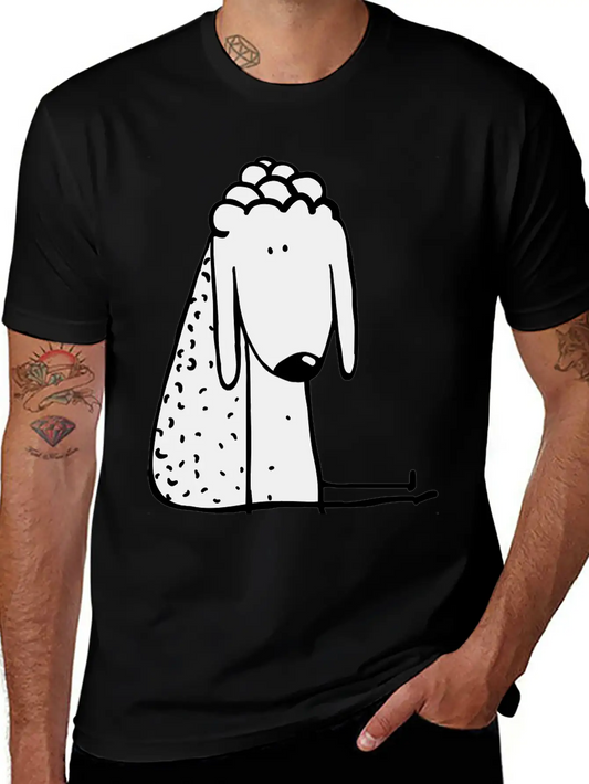 Sheep Lightweight Cotton T-Shirt – Daily Comfort Graphic Shirt