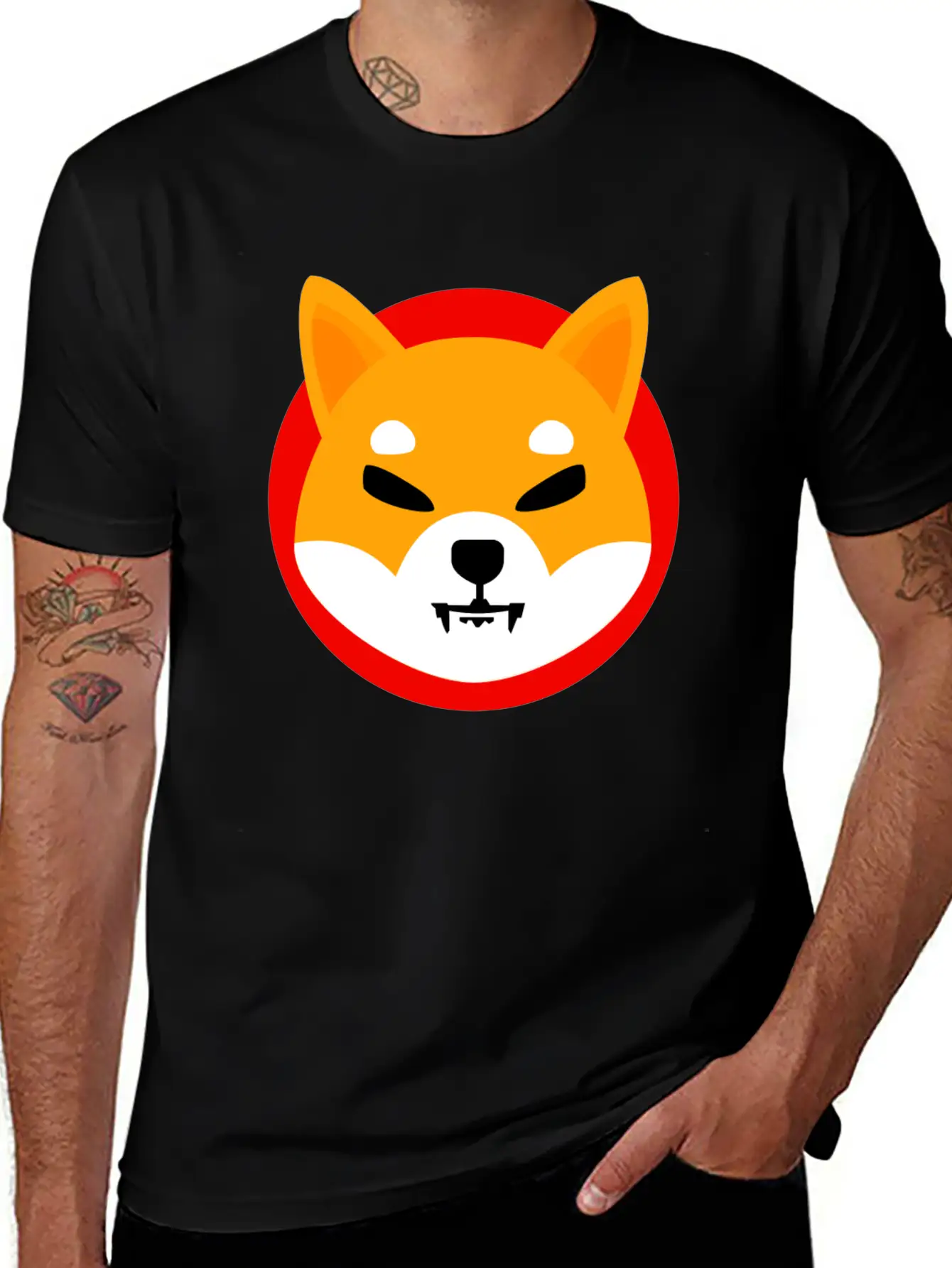 Shiba Inu Coin Doge Killer Shiba Inu Crypto Modern Fit Casual T-Shirt ��� Clean And Versatile Design