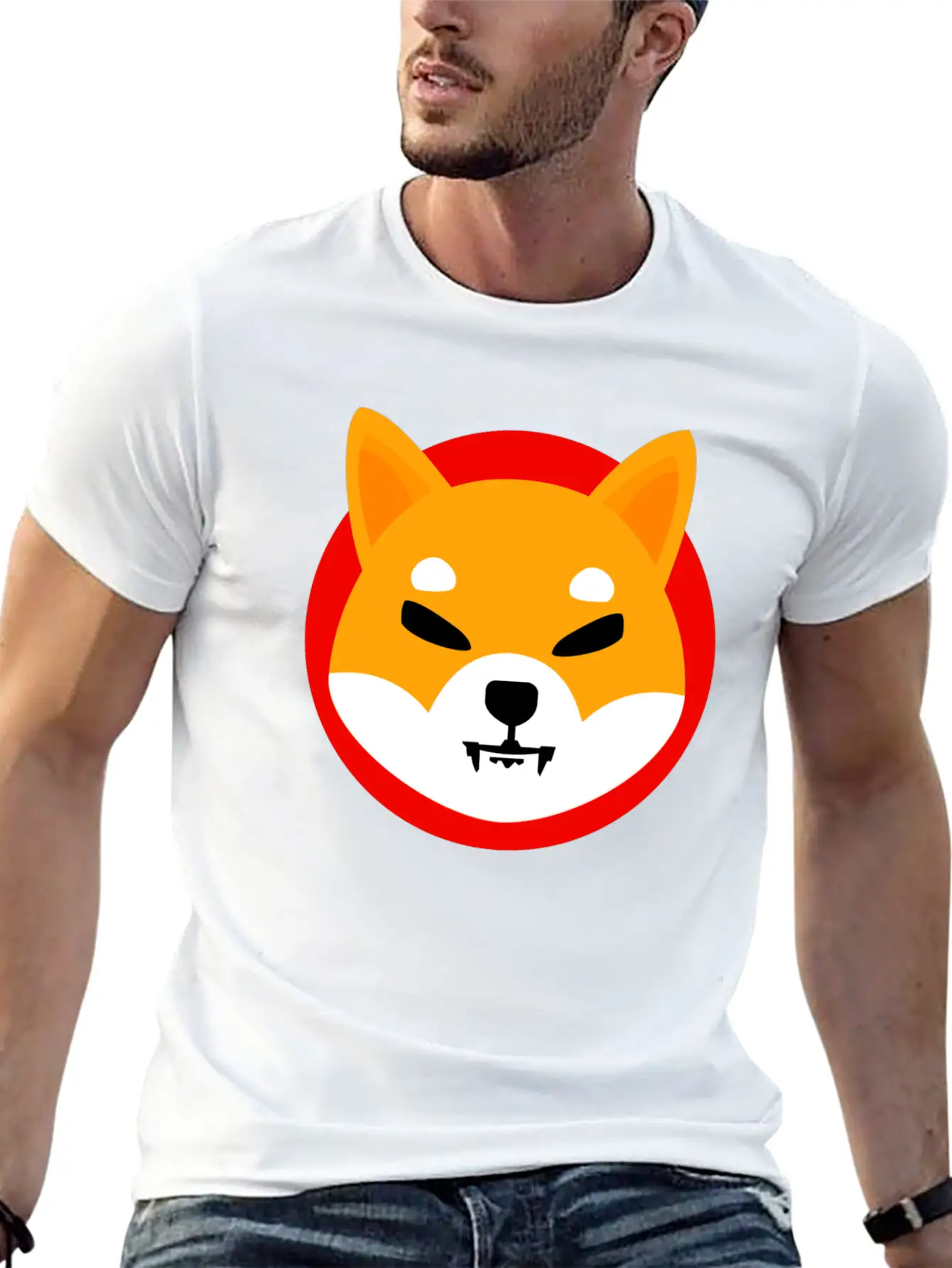 Shiba Inu Coin Doge Killer Shiba Inu Crypto Modern Fit Casual T-Shirt ��� Clean And Versatile Design