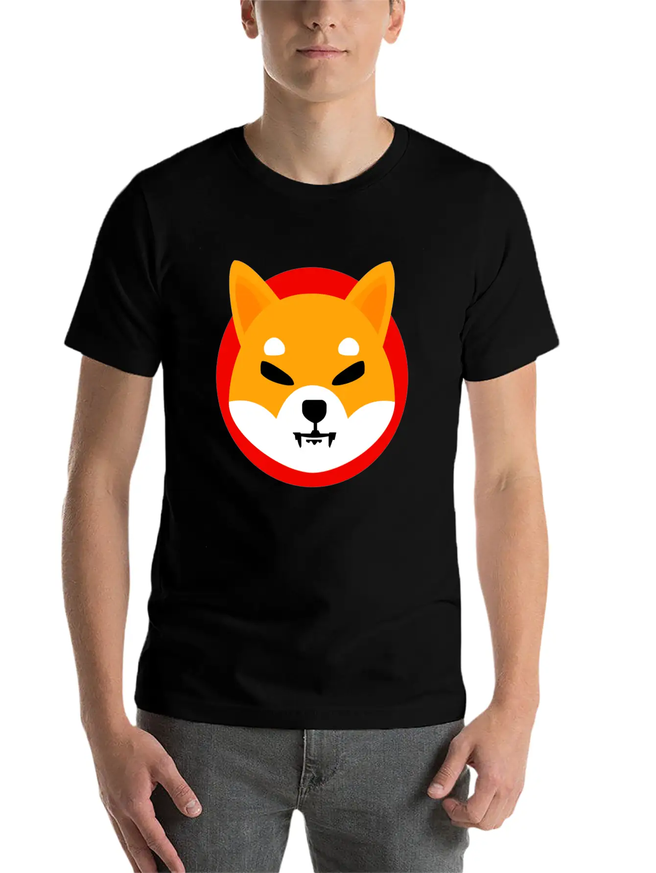 Shiba Inu Coin Doge Killer Shiba Inu Crypto Modern Fit Casual T-Shirt ��� Clean And Versatile Design