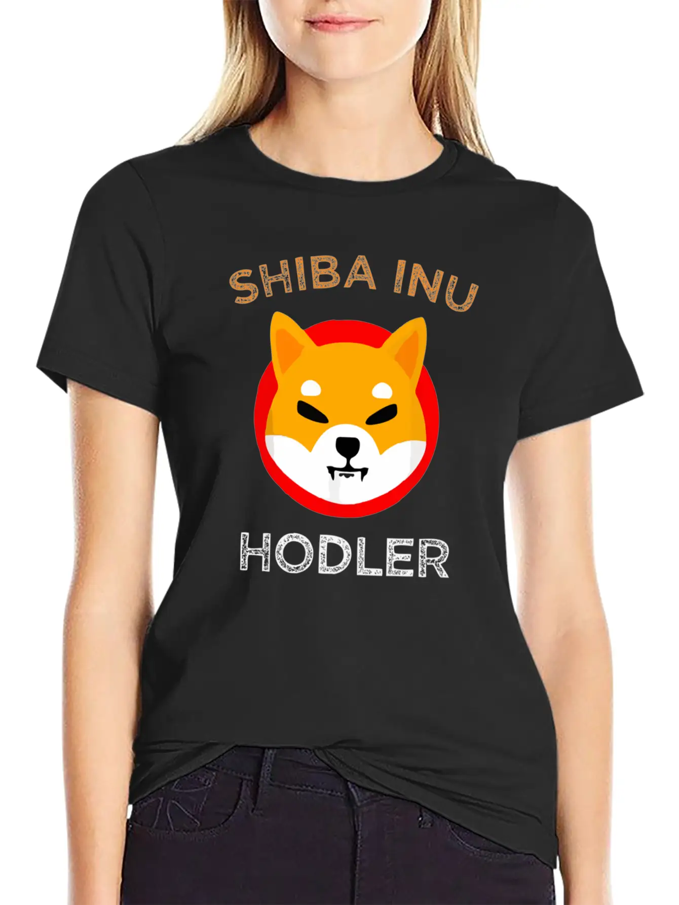 Shiba Inu Token Crypto Shib Inu Hodler Coin Crypto Unisex Casual T-Shirt – Clean Design For Daily Comfort