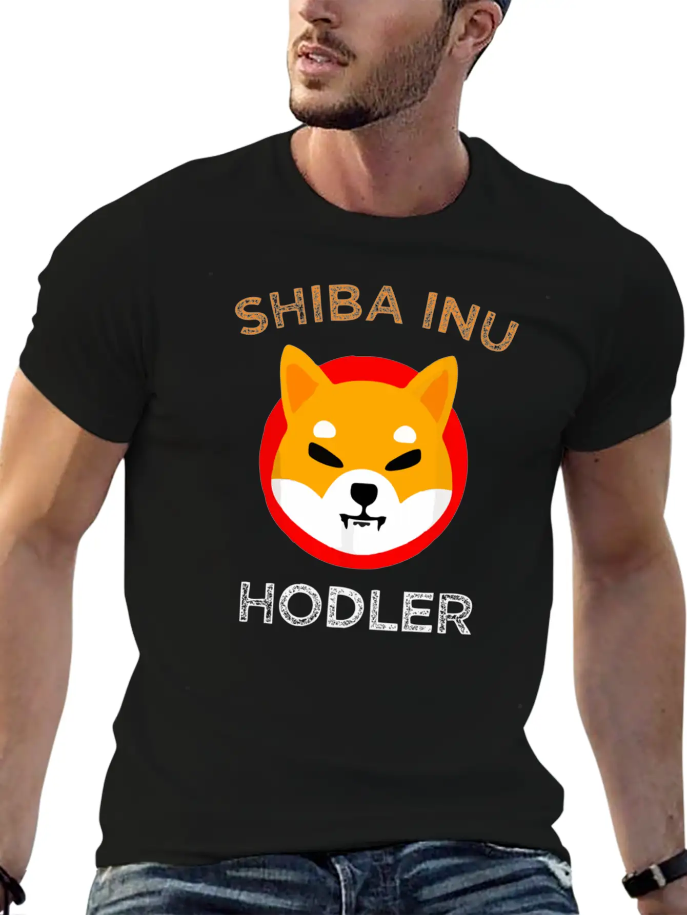 Shiba Inu Token Crypto Shib Inu Hodler Coin Crypto Unisex Casual T-Shirt – Clean Design For Daily Comfort