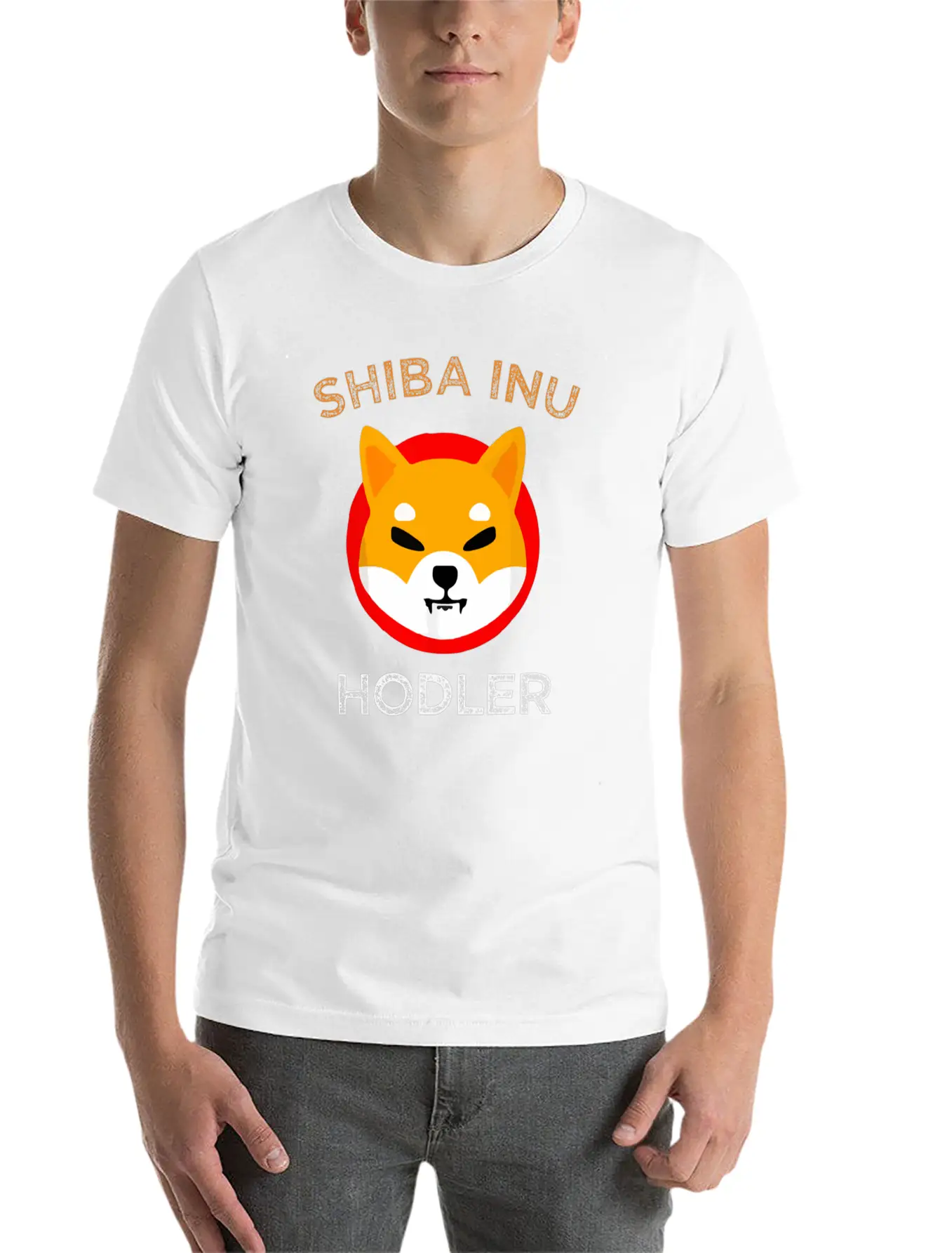 Shiba Inu Token Crypto Shib Inu Hodler Coin Crypto Unisex Casual T-Shirt – Clean Design For Daily Comfort