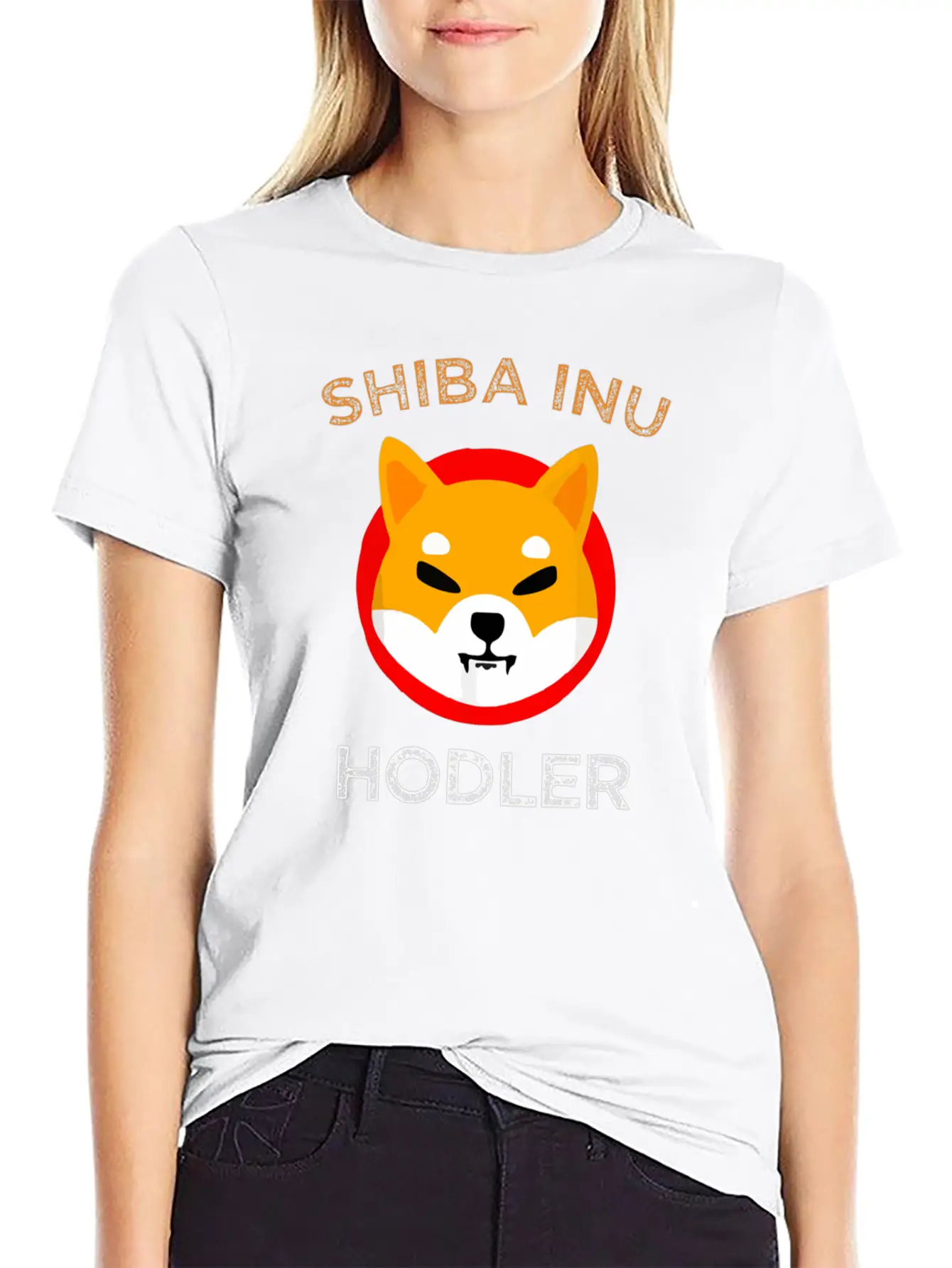 Shiba Inu Token Crypto Shib Inu Hodler Coin Crypto Unisex Casual T-Shirt – Clean Design For Daily Comfort