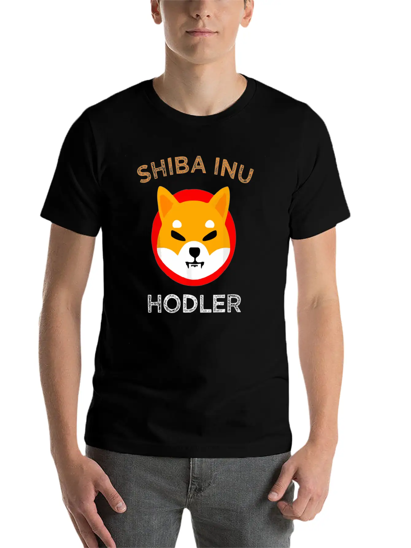Shiba Inu Token Crypto Shib Inu Hodler Coin Crypto Unisex Casual T-Shirt – Clean Design For Daily Comfort