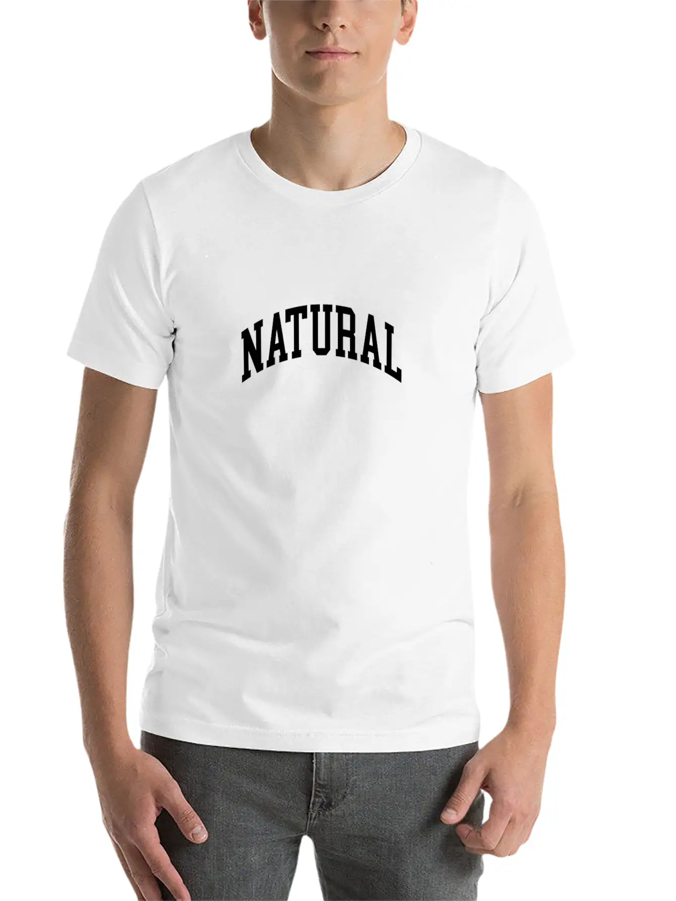 Shirts With Sayings Natural Graphic T-Shirt Modern Fit Casual T-Shirt – Clean And Versatile Design