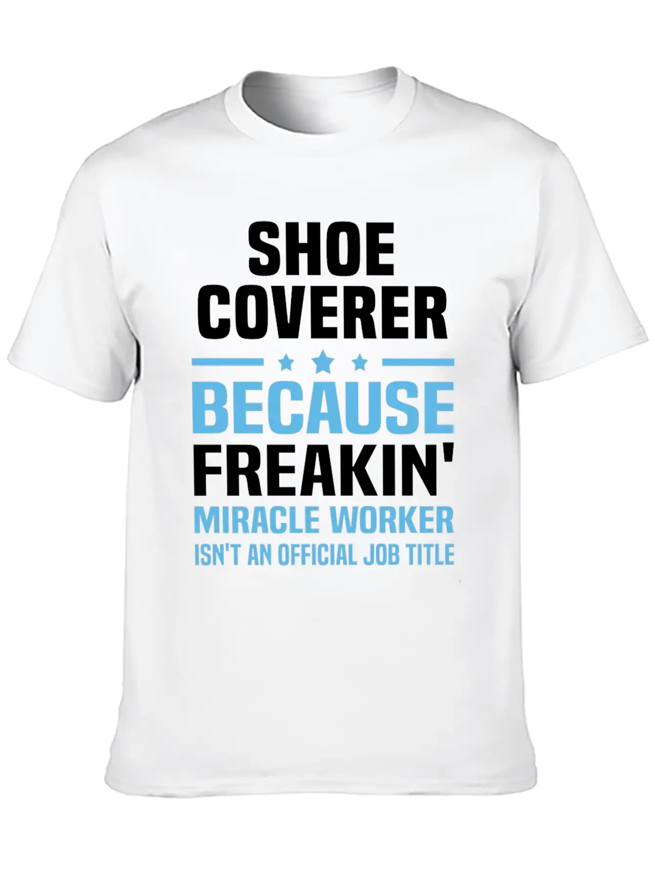 Shoe Coverer Lightweight Cotton T-Shirt – Daily Comfort Graphic Shirt