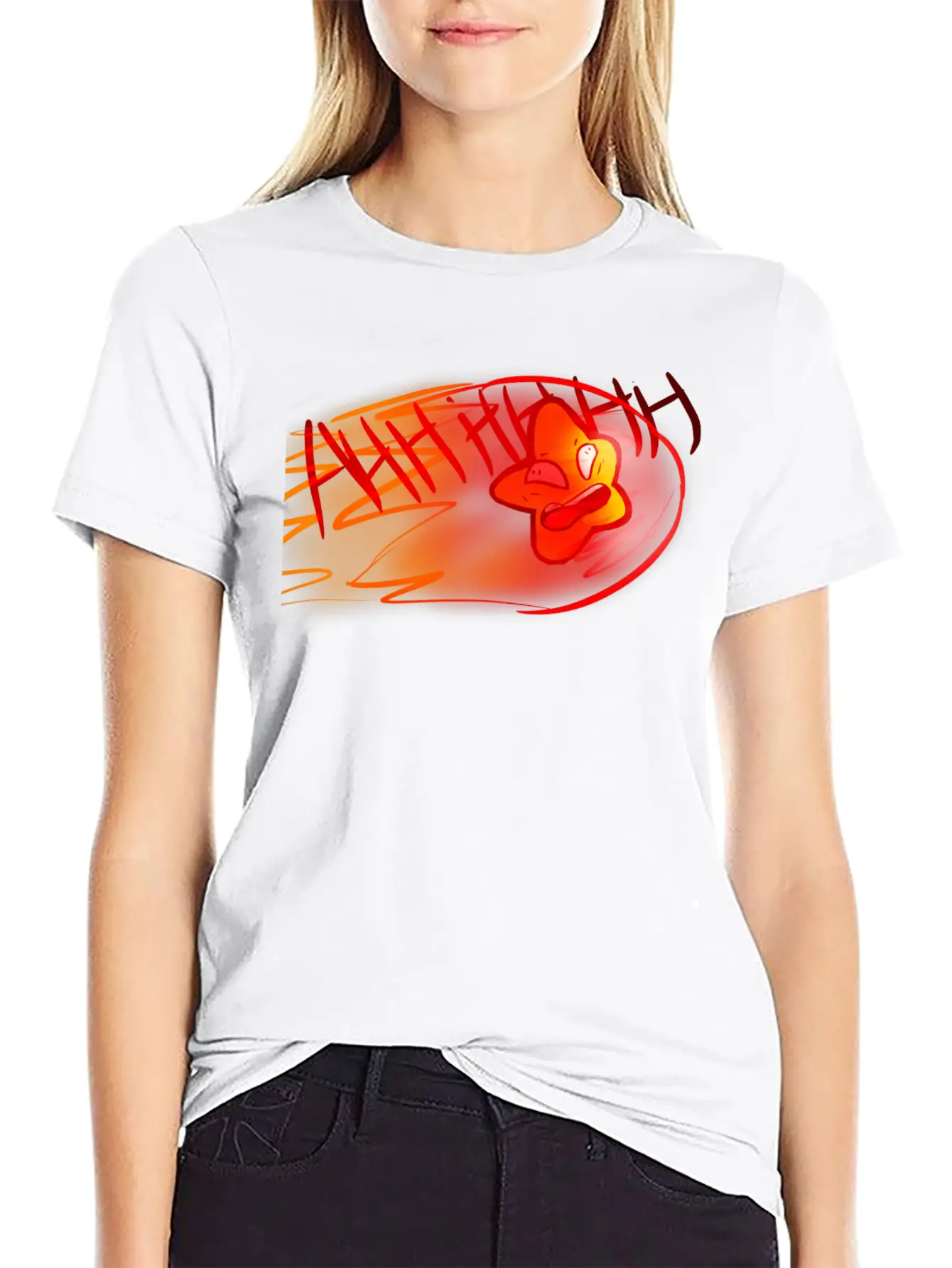 Shooting Star Relaxed Everyday Tee – Lightweight And Durable Cotton