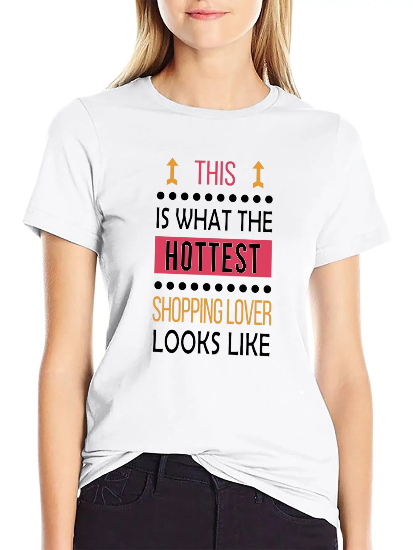 Shopping Shirt/Hoodie-Hottest Looks-Cool Gift Lightweight Cotton T-Shirt – Daily Comfort Graphic Shirt
