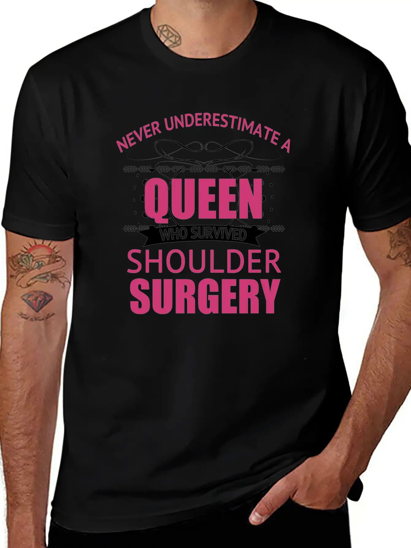 Shoulder Surgery Recovery For Women Essential Cotton Tee For Daily Outfits – Unisex Style