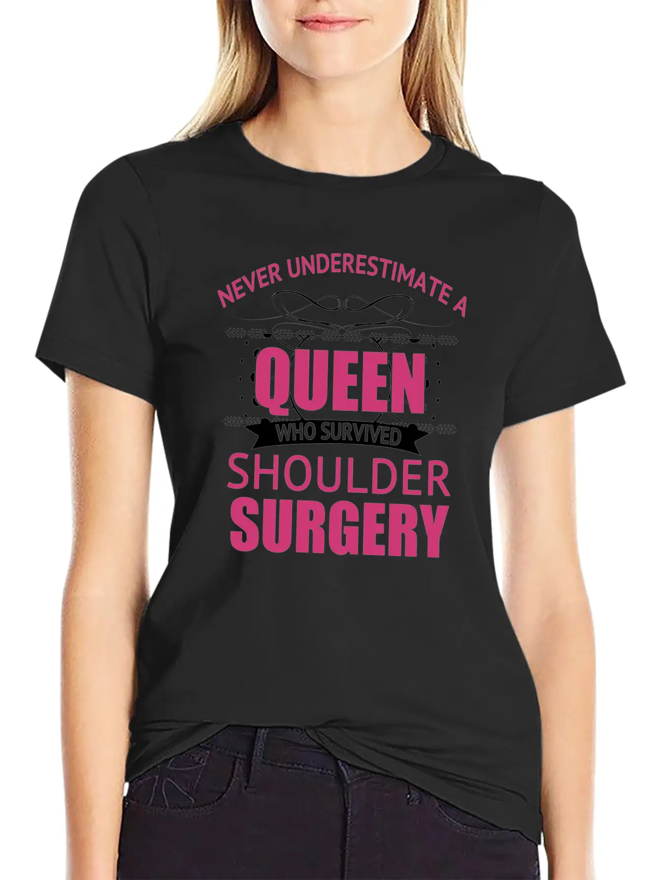 Shoulder Surgery Recovery For Women Essential Cotton Tee For Daily Outfits – Unisex Style