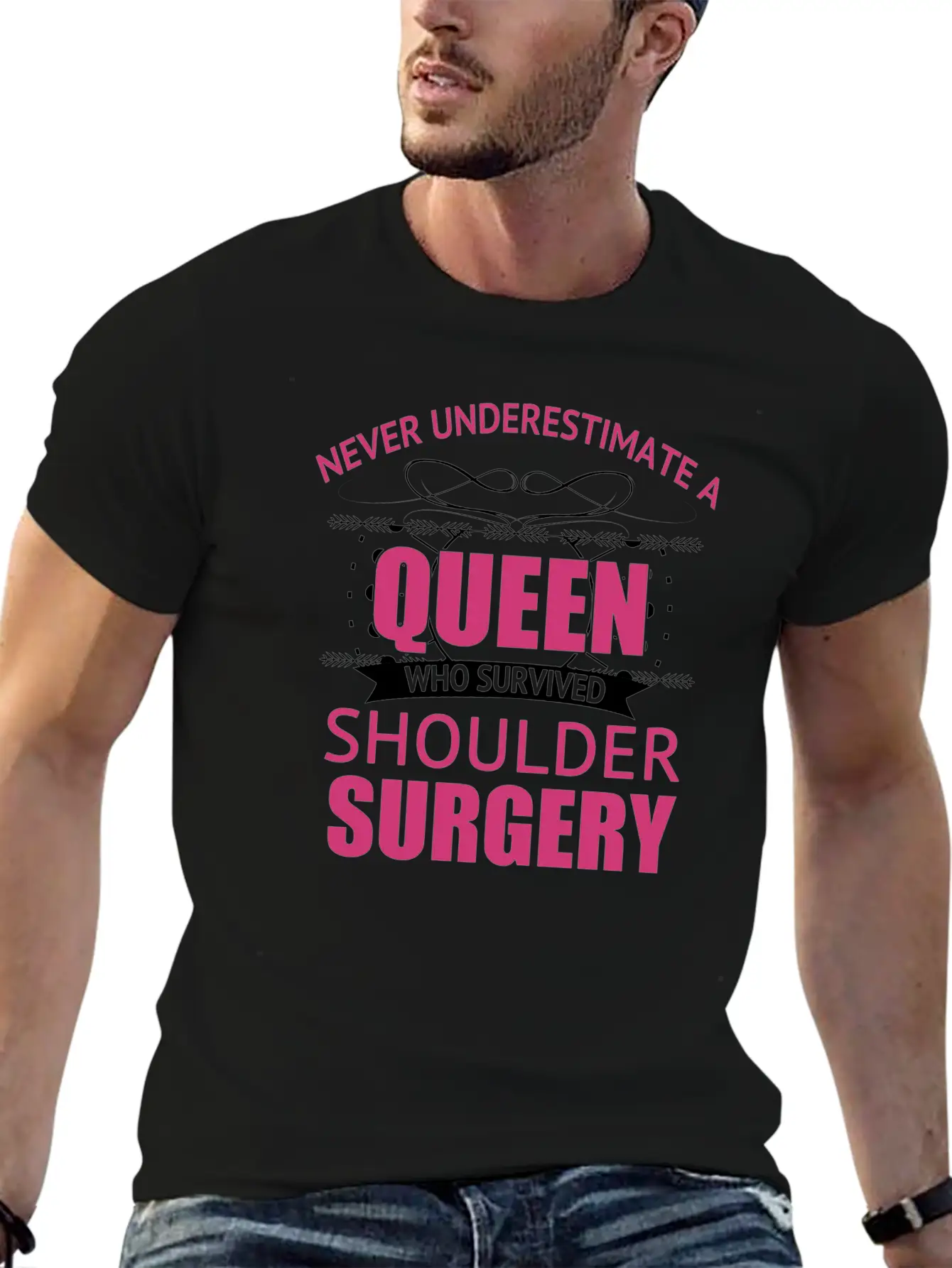 Shoulder Surgery Recovery For Women Essential Cotton Tee For Daily Outfits – Unisex Style