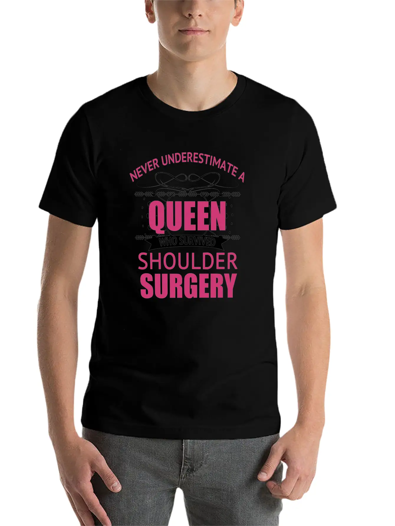 Shoulder Surgery Recovery For Women Essential Cotton Tee For Daily Outfits – Unisex Style