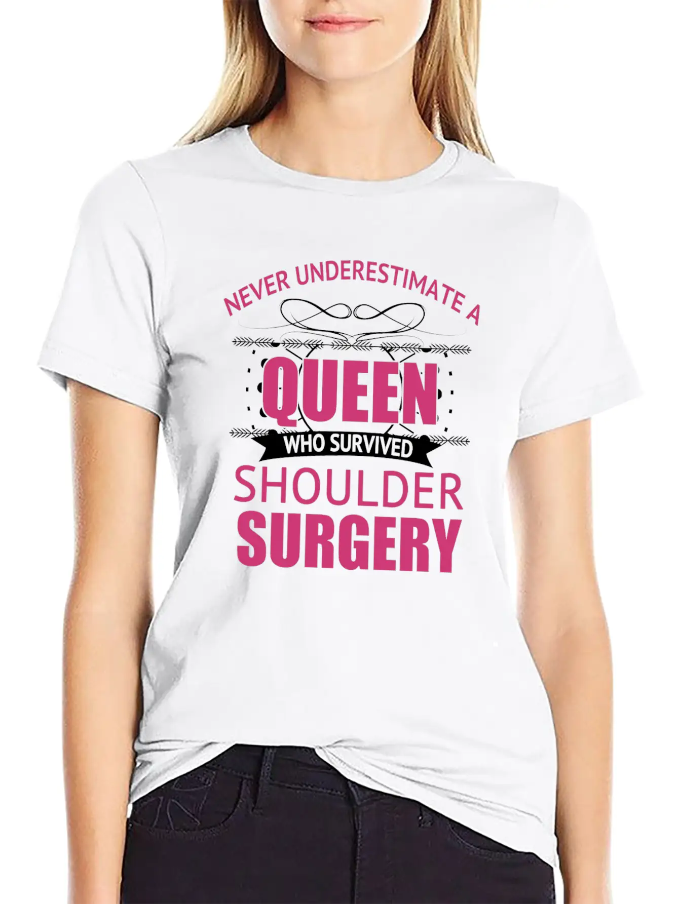 Shoulder Surgery Recovery For Women Essential Cotton Tee For Daily Outfits – Unisex Style