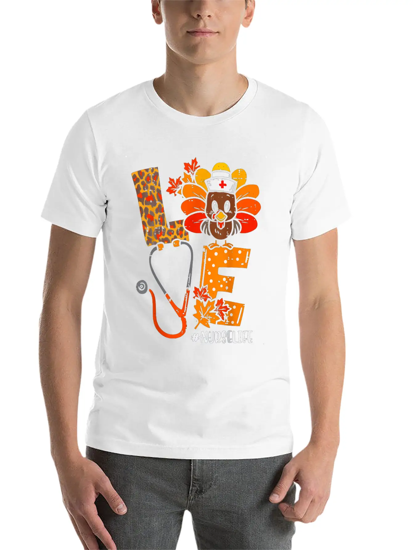 Show Your Gratitude By Wearing This Turkey Love St Classic Fit Graphic Tee For Daily Comfort – Unisex Cotton Shirt