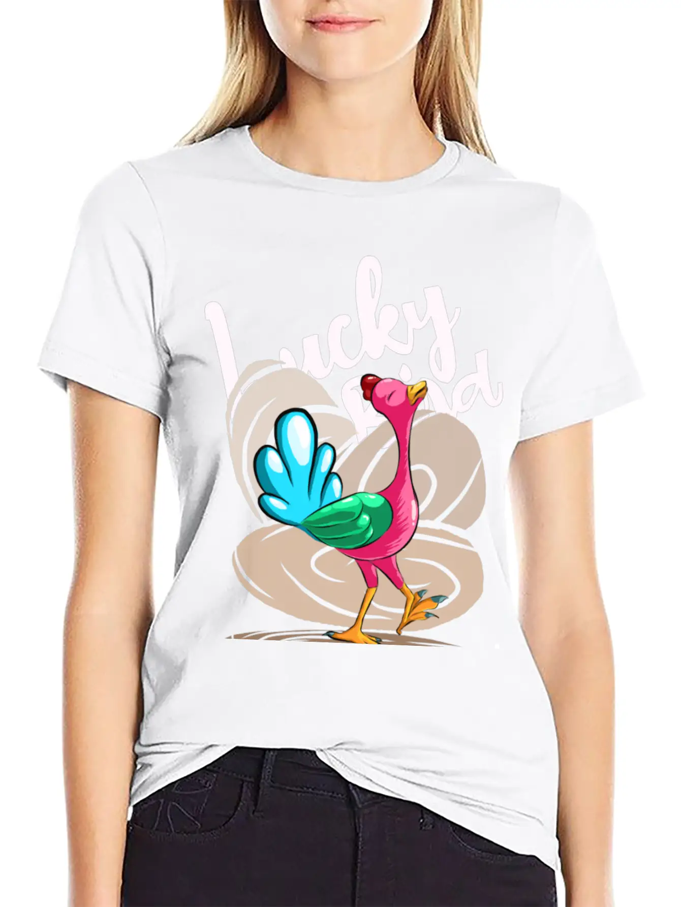 Shy Bird Modern Fit Casual T-Shirt – Clean And Versatile Design