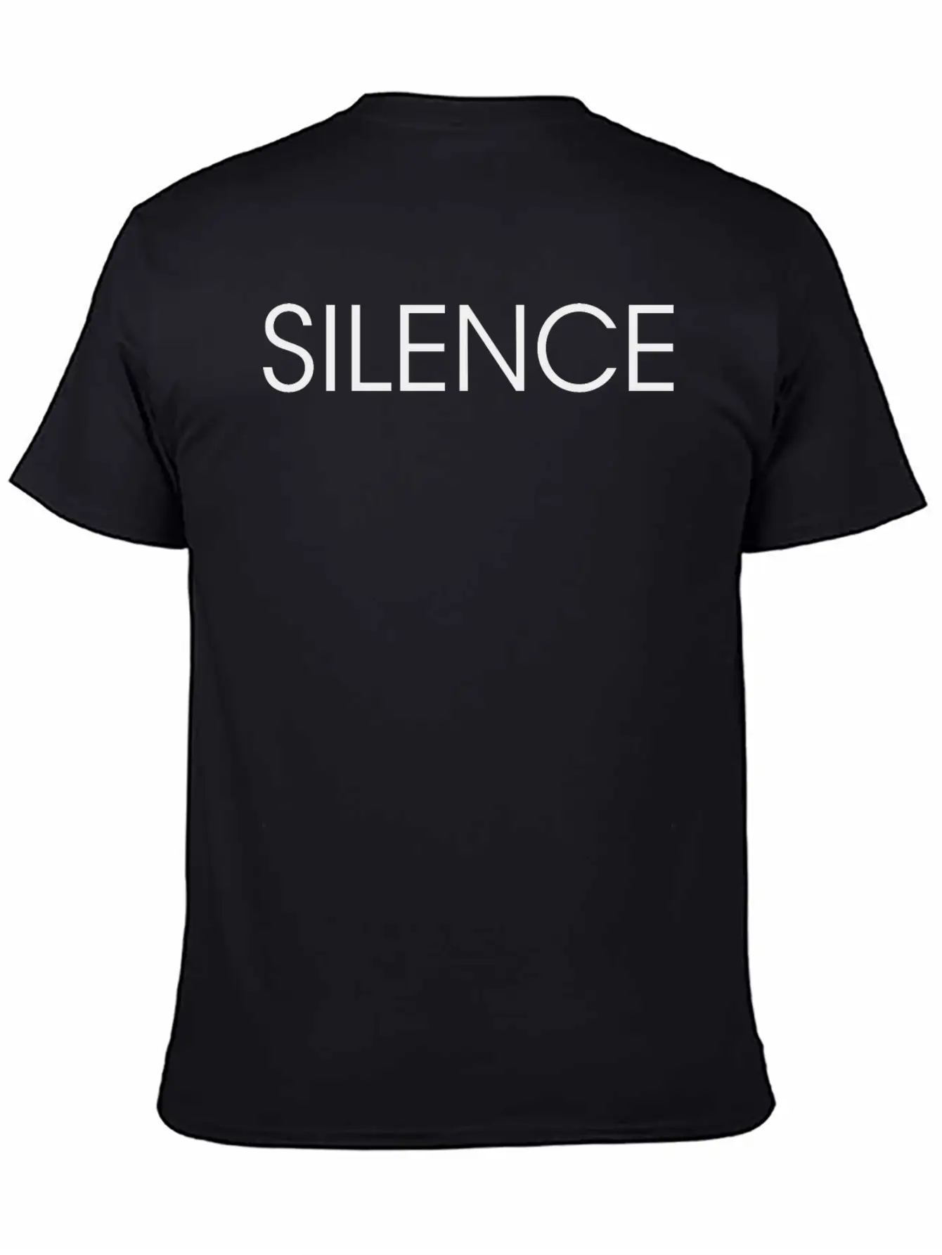 SILENCE Modern Fit Casual T-Shirt – Clean And Versatile Design