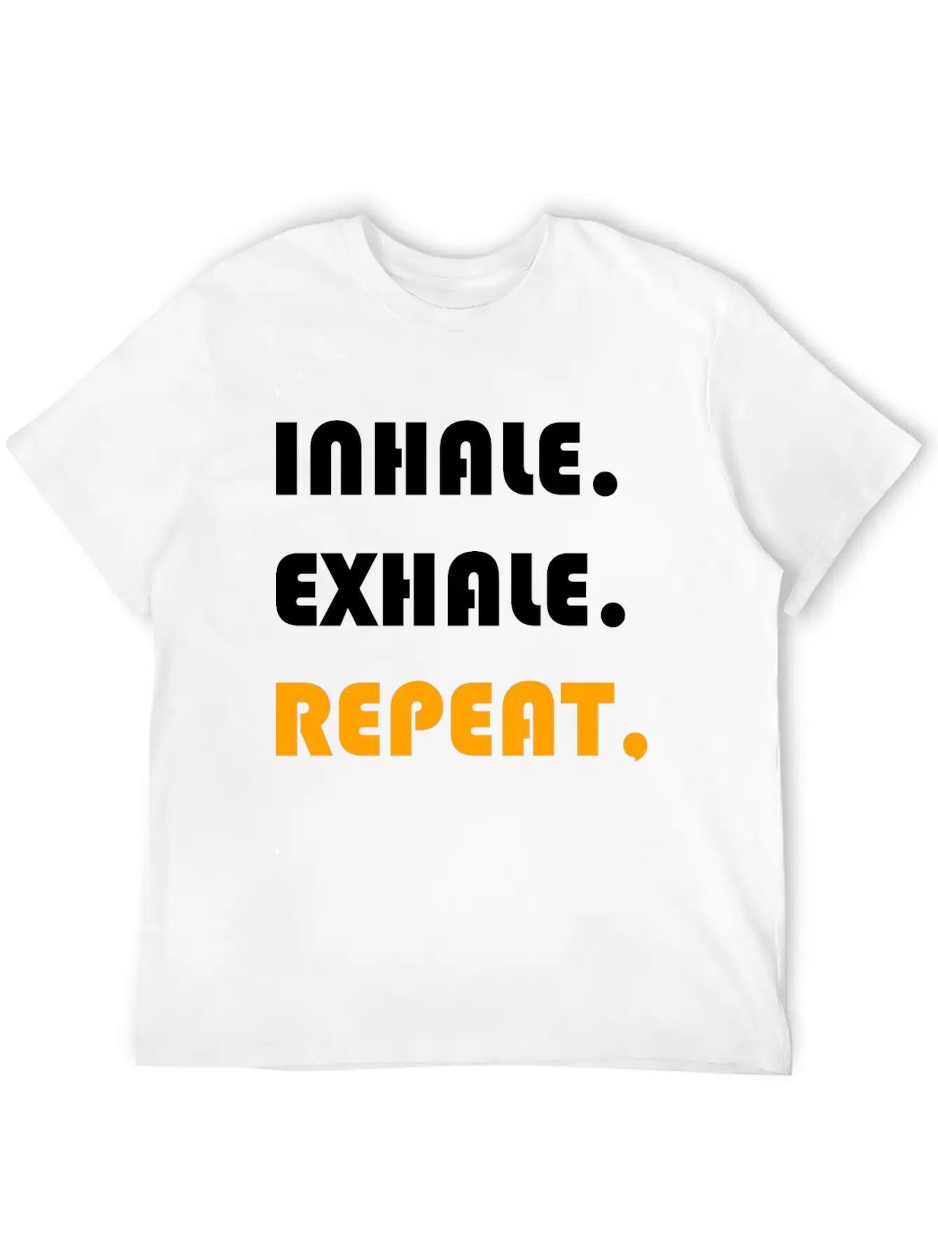 Silence Namaste Relaxation Black Yoga Class Relaxed Everyday Tee – Lightweight And Durable Cotton