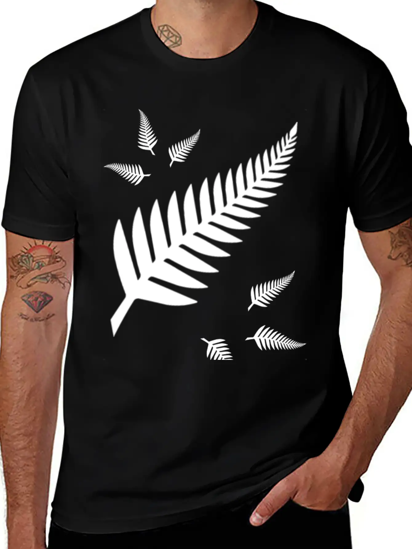 Silver Fern For New Zealand Rugby Fans Unisex Casual T-Shirt – Clean Design For Daily Comfort