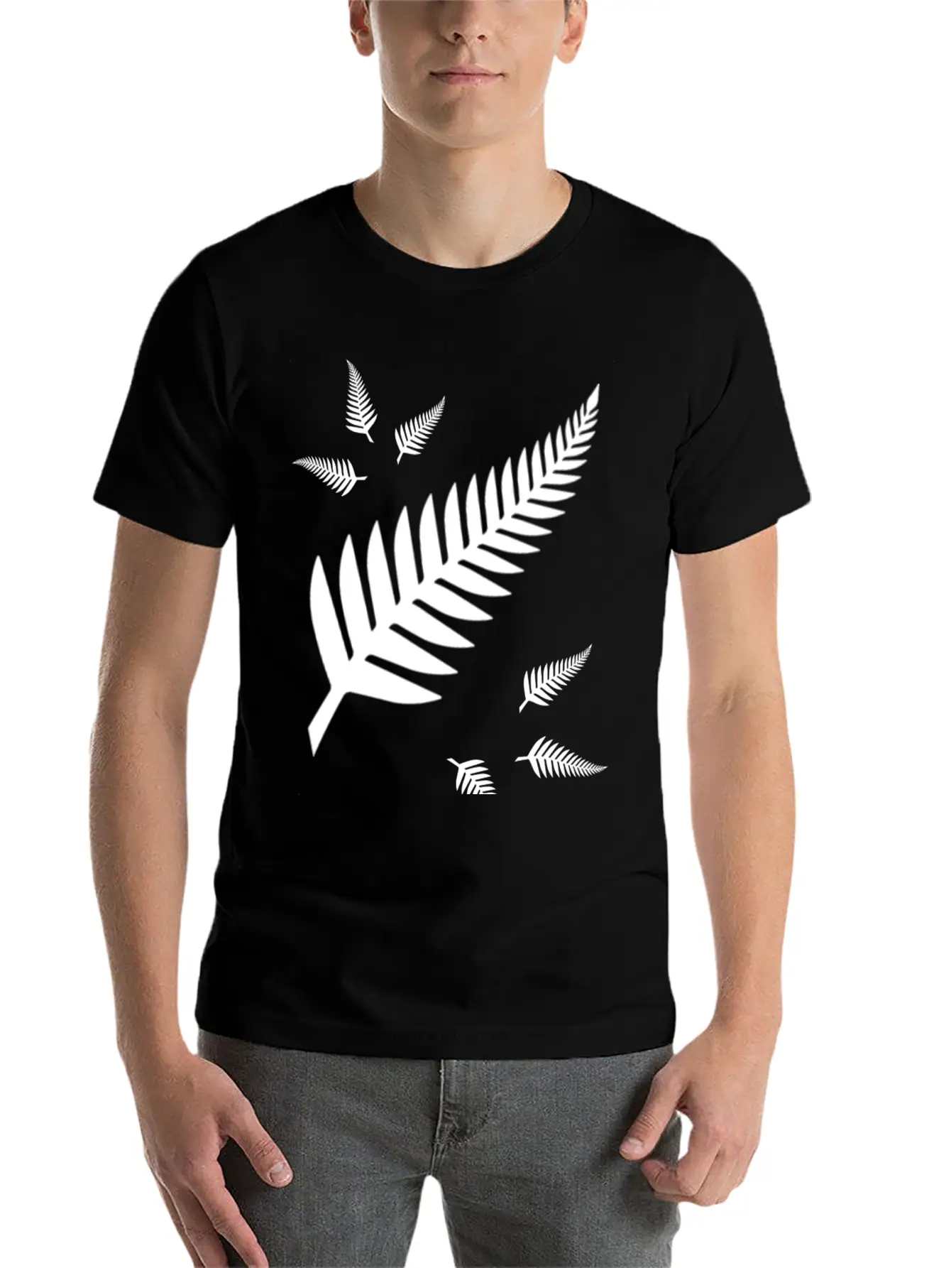Silver Fern For New Zealand Rugby Fans Unisex Casual T-Shirt – Clean Design For Daily Comfort