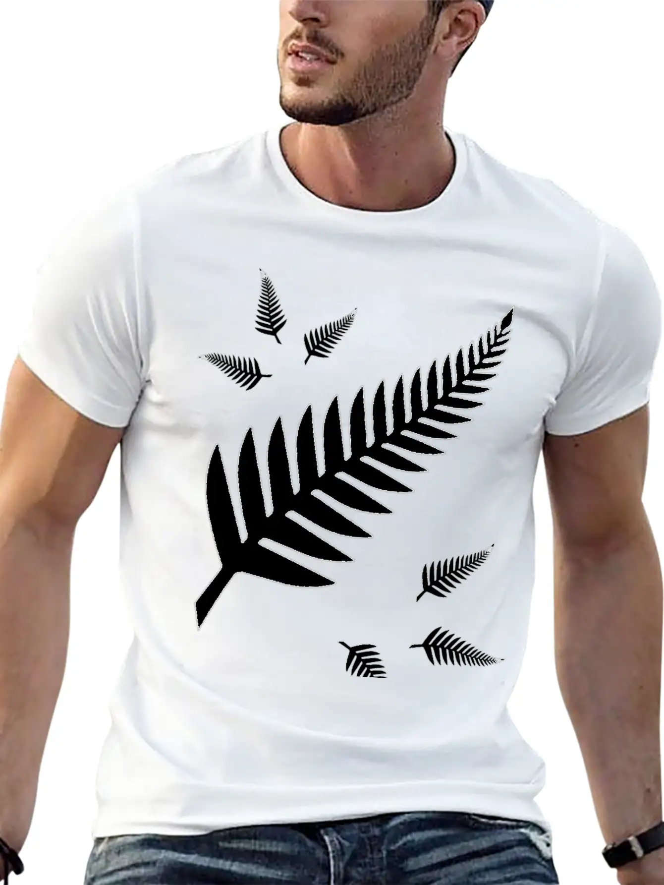 Silver Fern For New Zealand Rugby Fans Unisex Casual T-Shirt – Clean Design For Daily Comfort