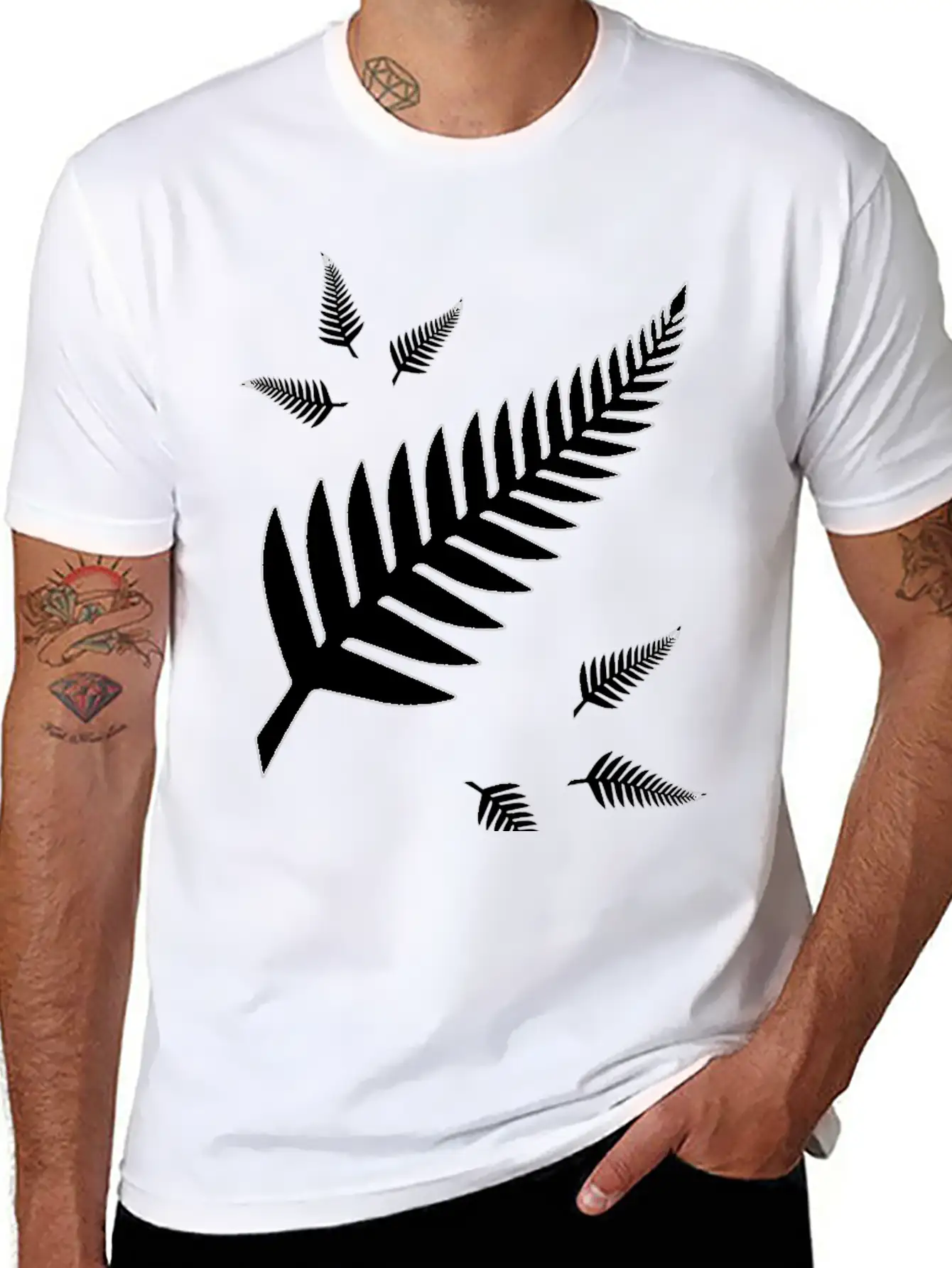 Silver Fern For New Zealand Rugby Fans Unisex Casual T-Shirt – Clean Design For Daily Comfort