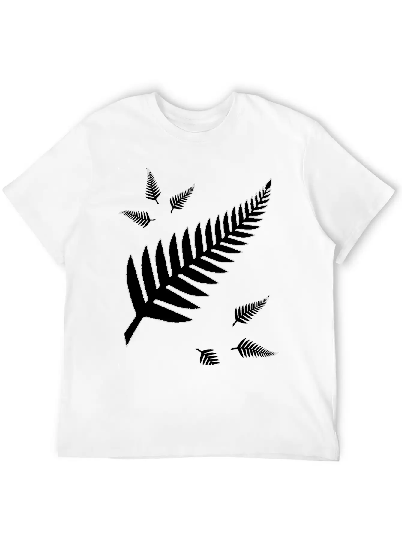 Silver Fern For New Zealand Rugby Fans Unisex Casual T-Shirt – Clean Design For Daily Comfort