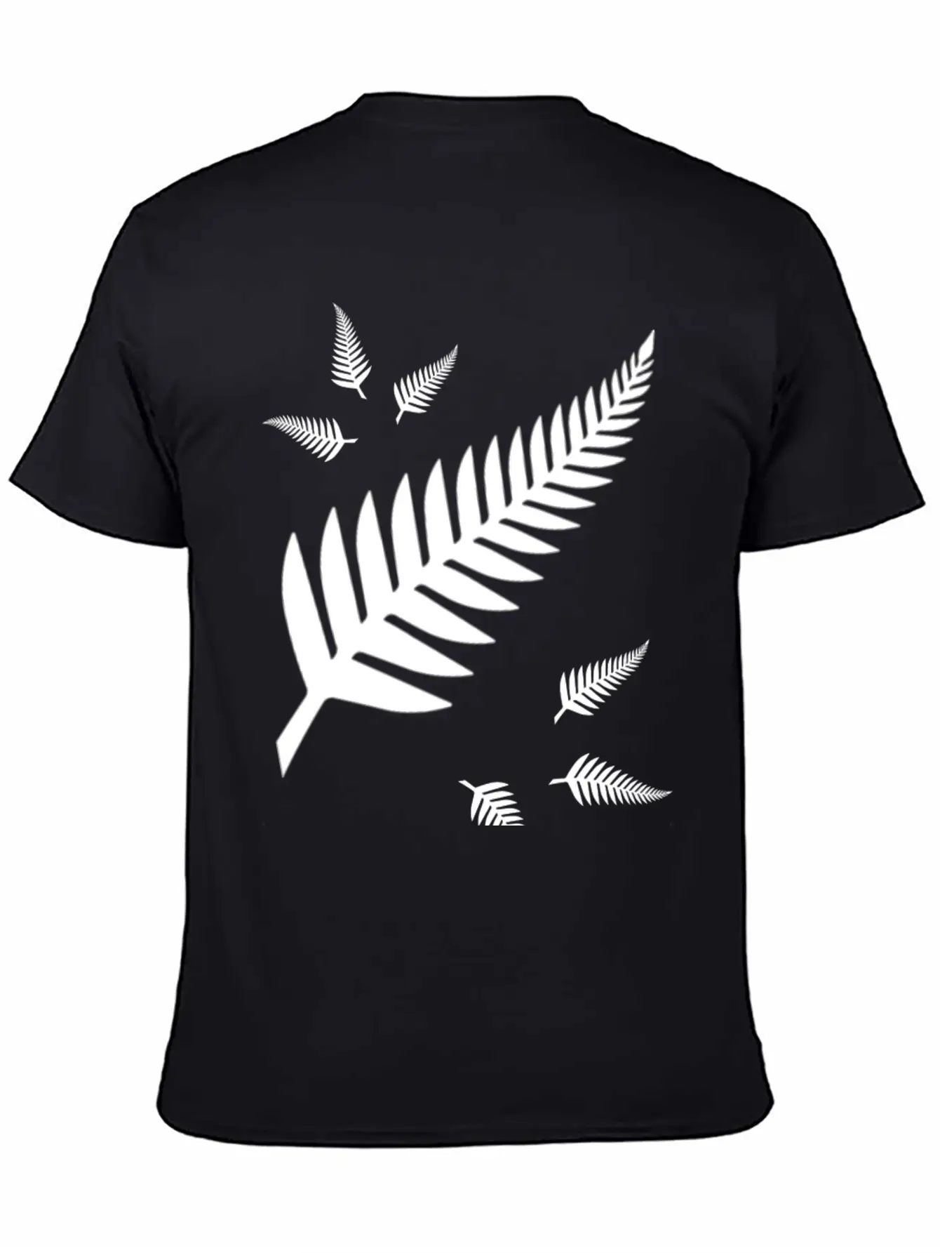 Silver Fern For New Zealand Rugby Fans Unisex Casual T-Shirt – Clean Design For Daily Comfort