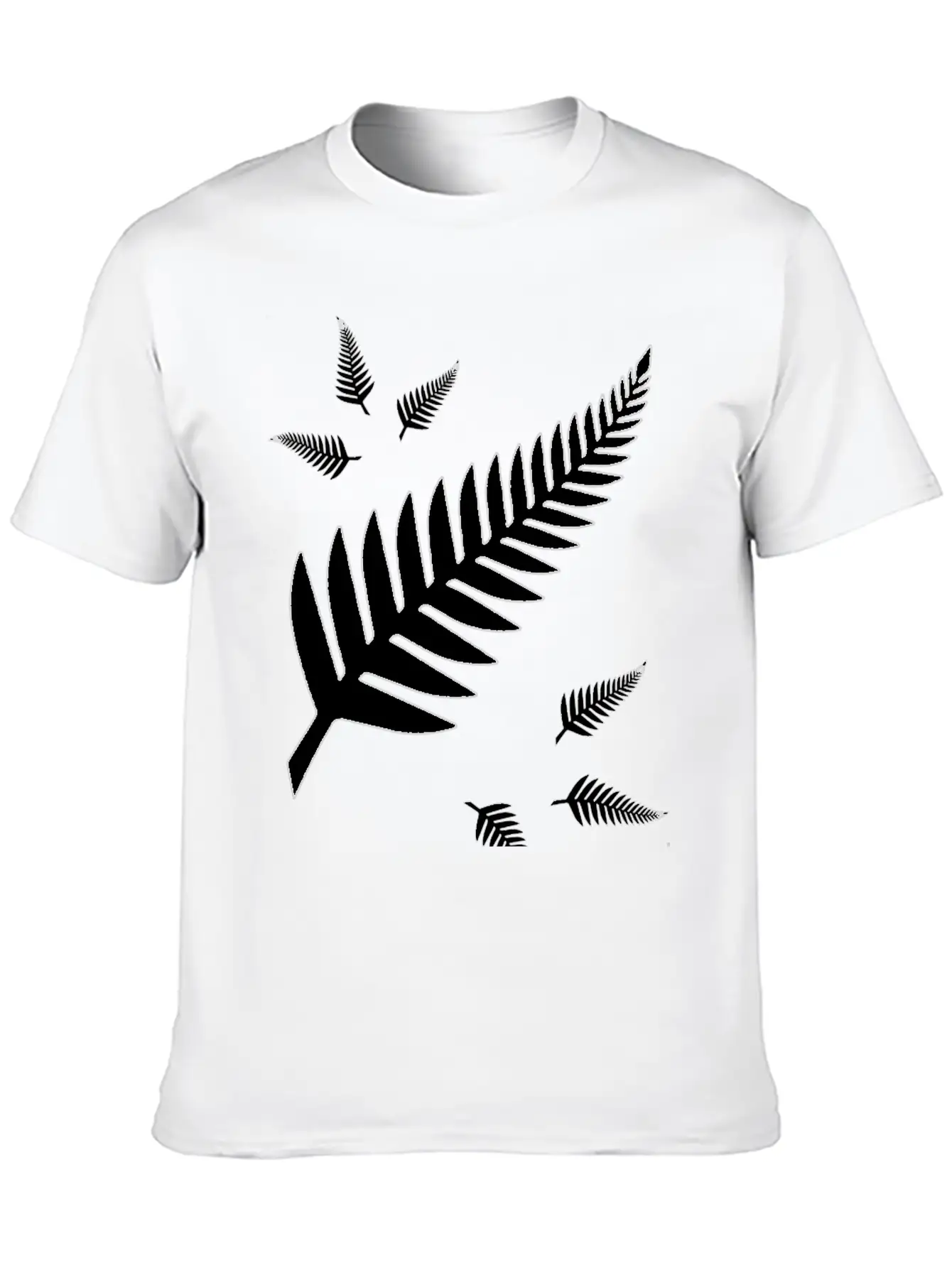 Silver Fern For New Zealand Rugby Fans Unisex Casual T-Shirt – Clean Design For Daily Comfort