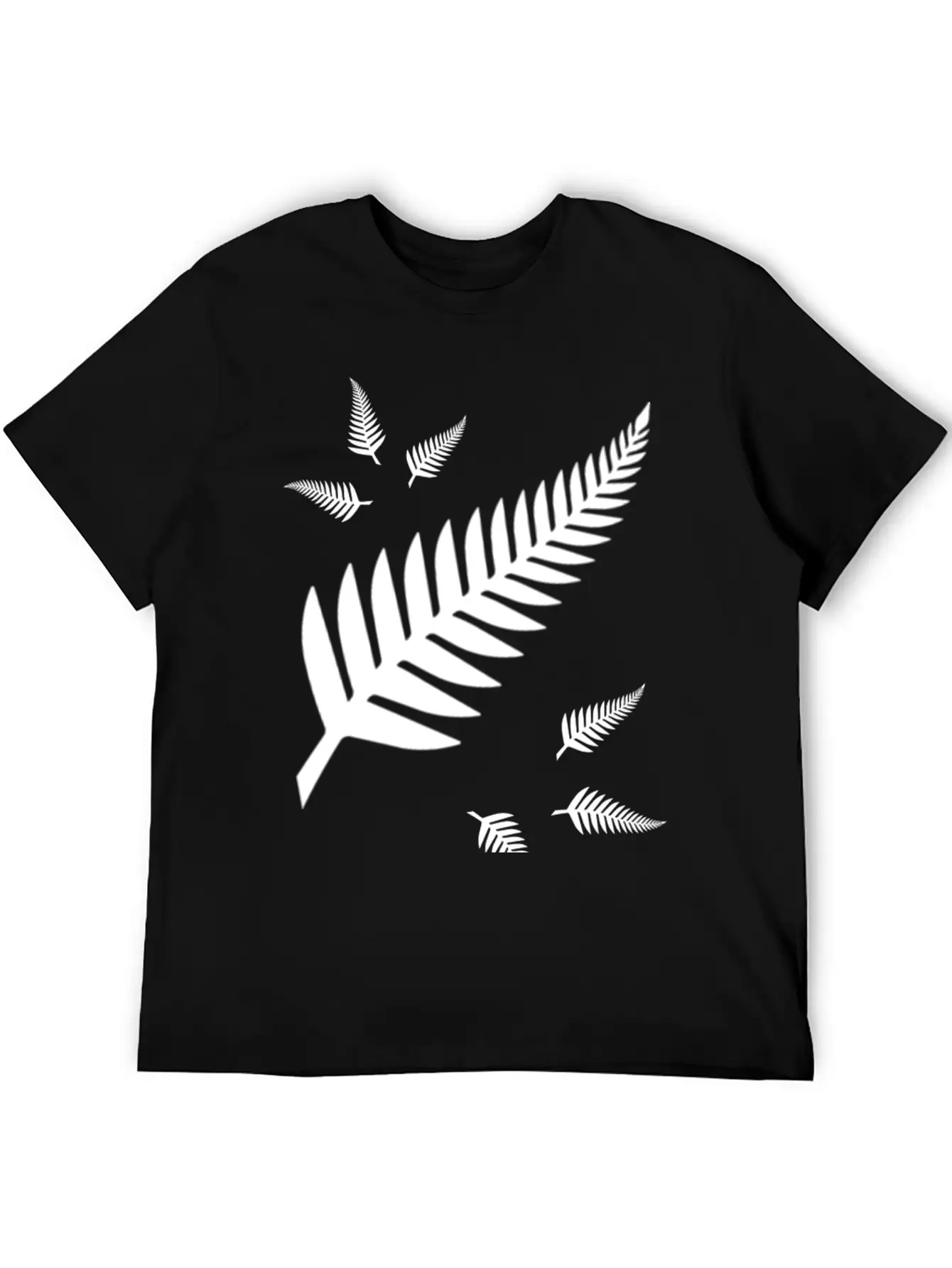 Silver Fern For New Zealand Rugby Fans Unisex Casual T-Shirt – Clean Design For Daily Comfort