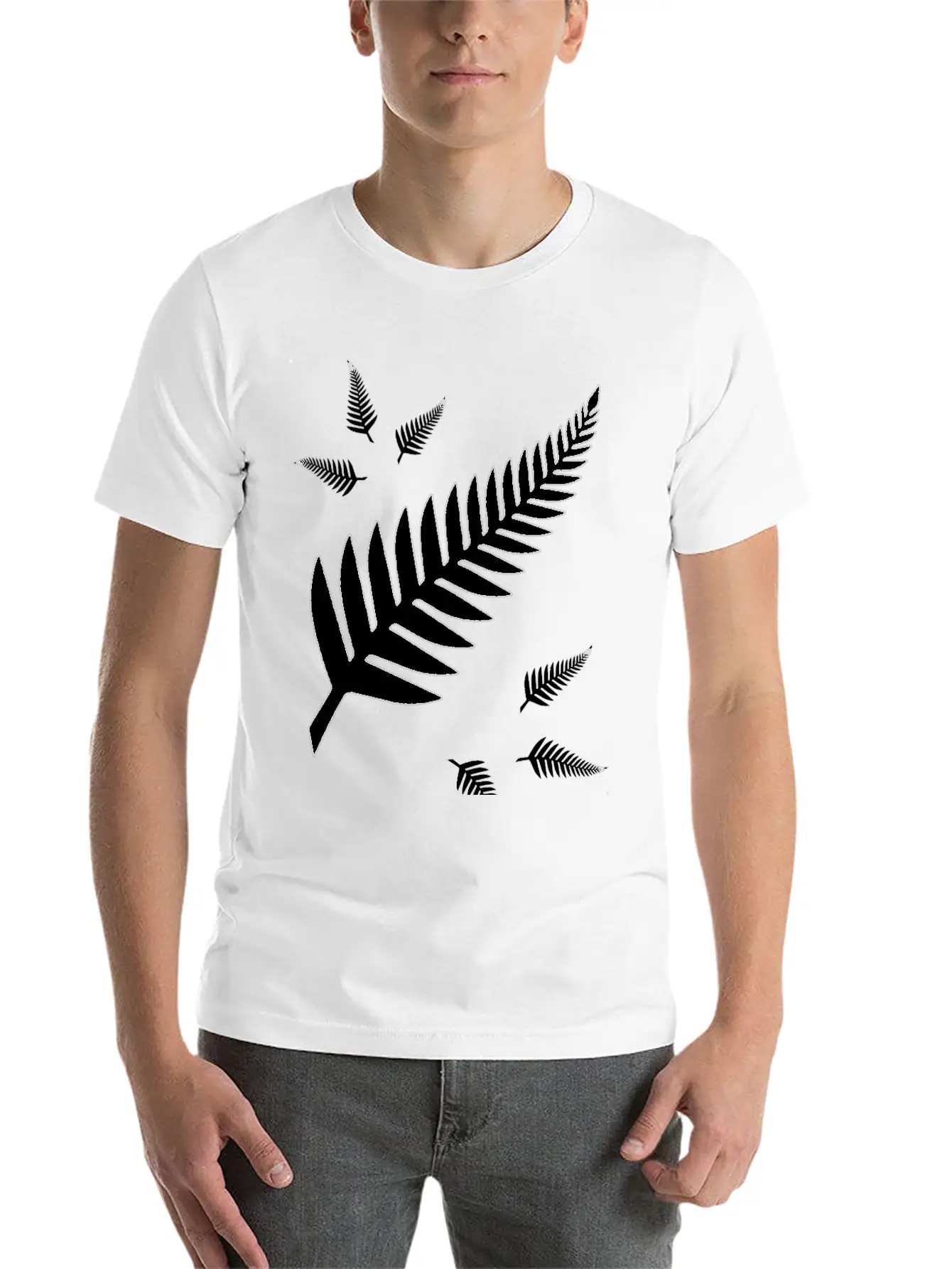 Silver Fern For New Zealand Rugby Fans Unisex Casual T-Shirt – Clean Design For Daily Comfort