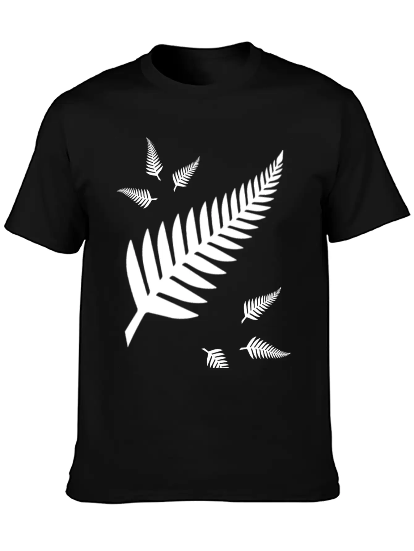 Silver Fern For New Zealand Rugby Fans Unisex Casual T-Shirt – Clean Design For Daily Comfort