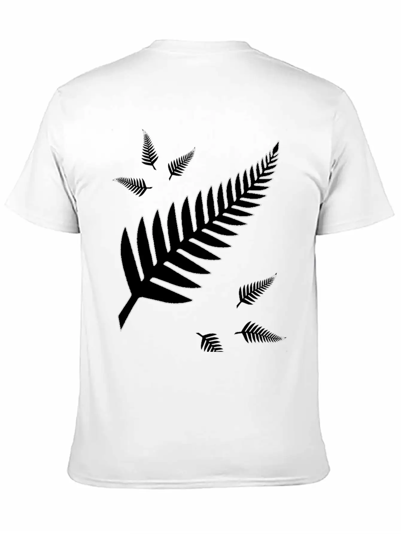 Silver Fern For New Zealand Rugby Fans Unisex Casual T-Shirt – Clean Design For Daily Comfort