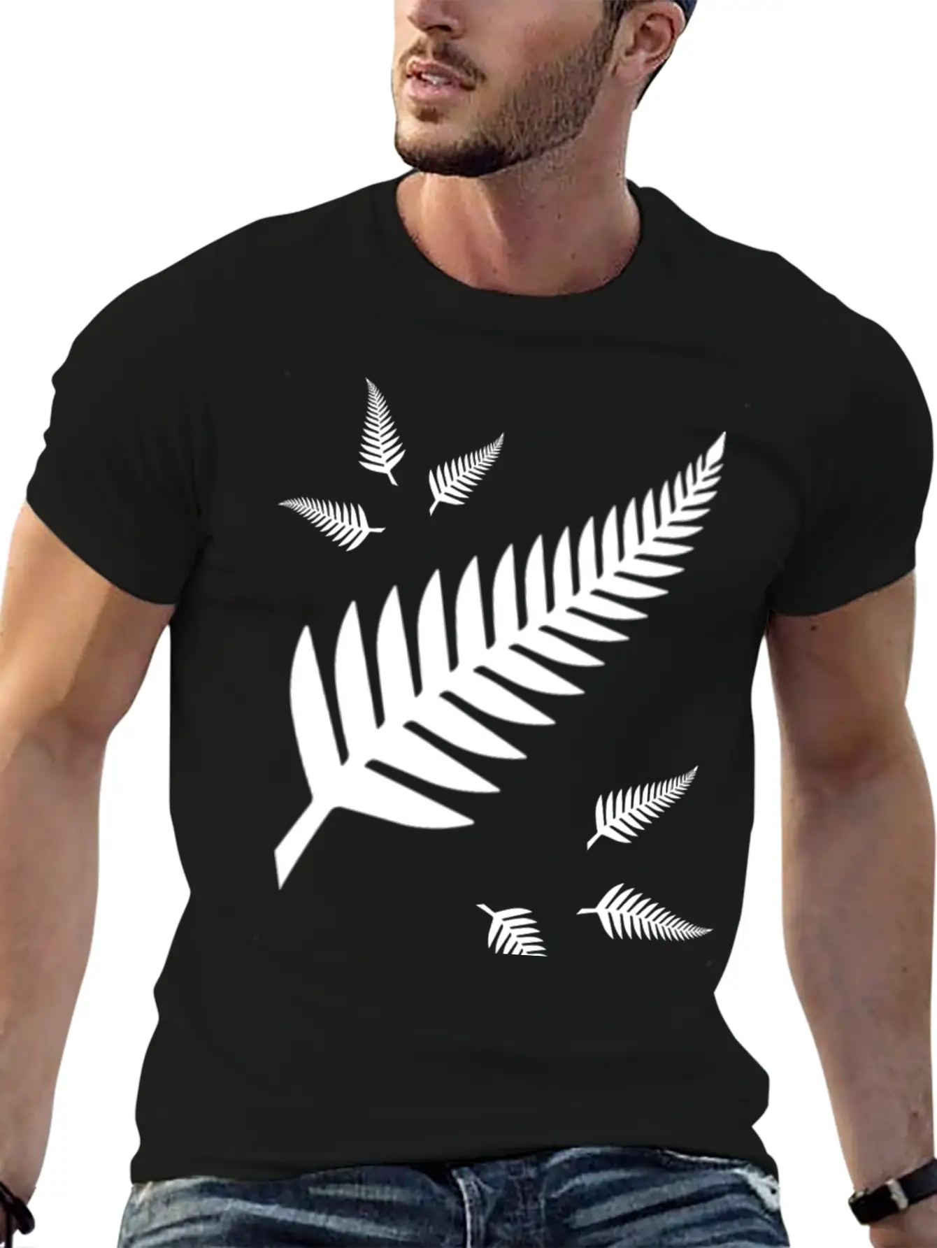 Silver Fern For New Zealand Rugby Fans Unisex Casual T-Shirt – Clean Design For Daily Comfort