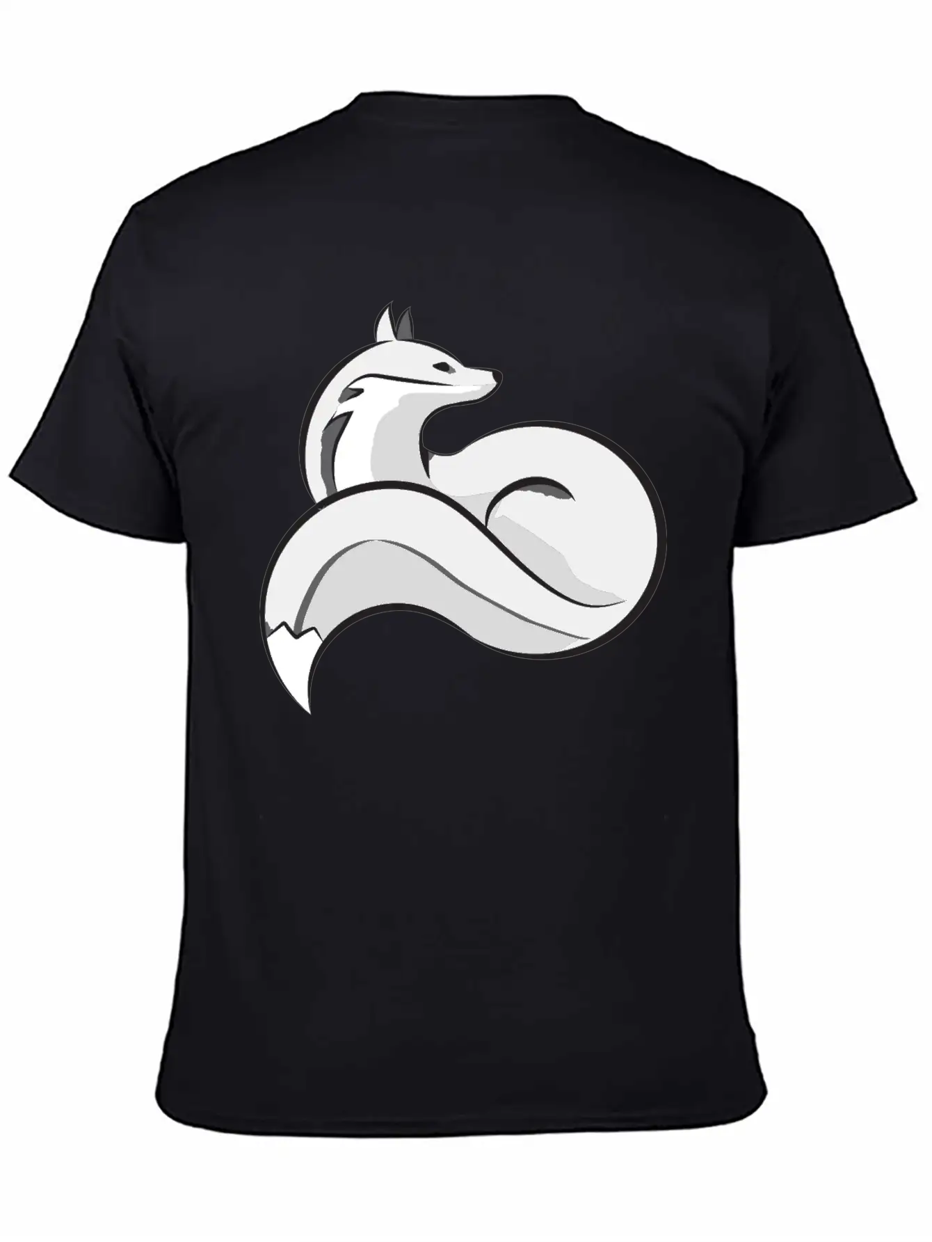 Silver Fox Essential Cotton Tee For Daily Outfits – Unisex Style