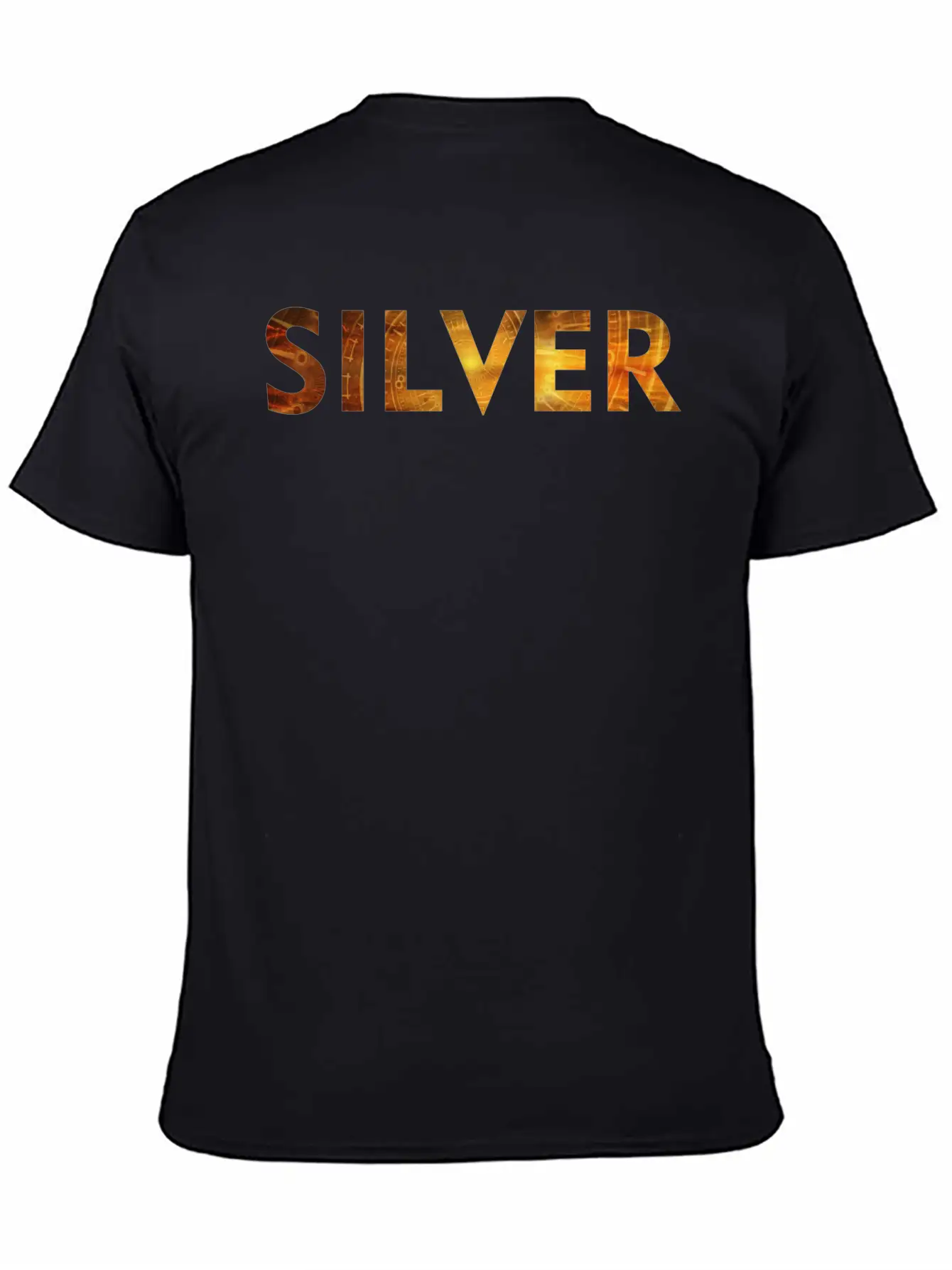 Silver Logo Design Relaxed Everyday Tee – Lightweight And Durable Cotton